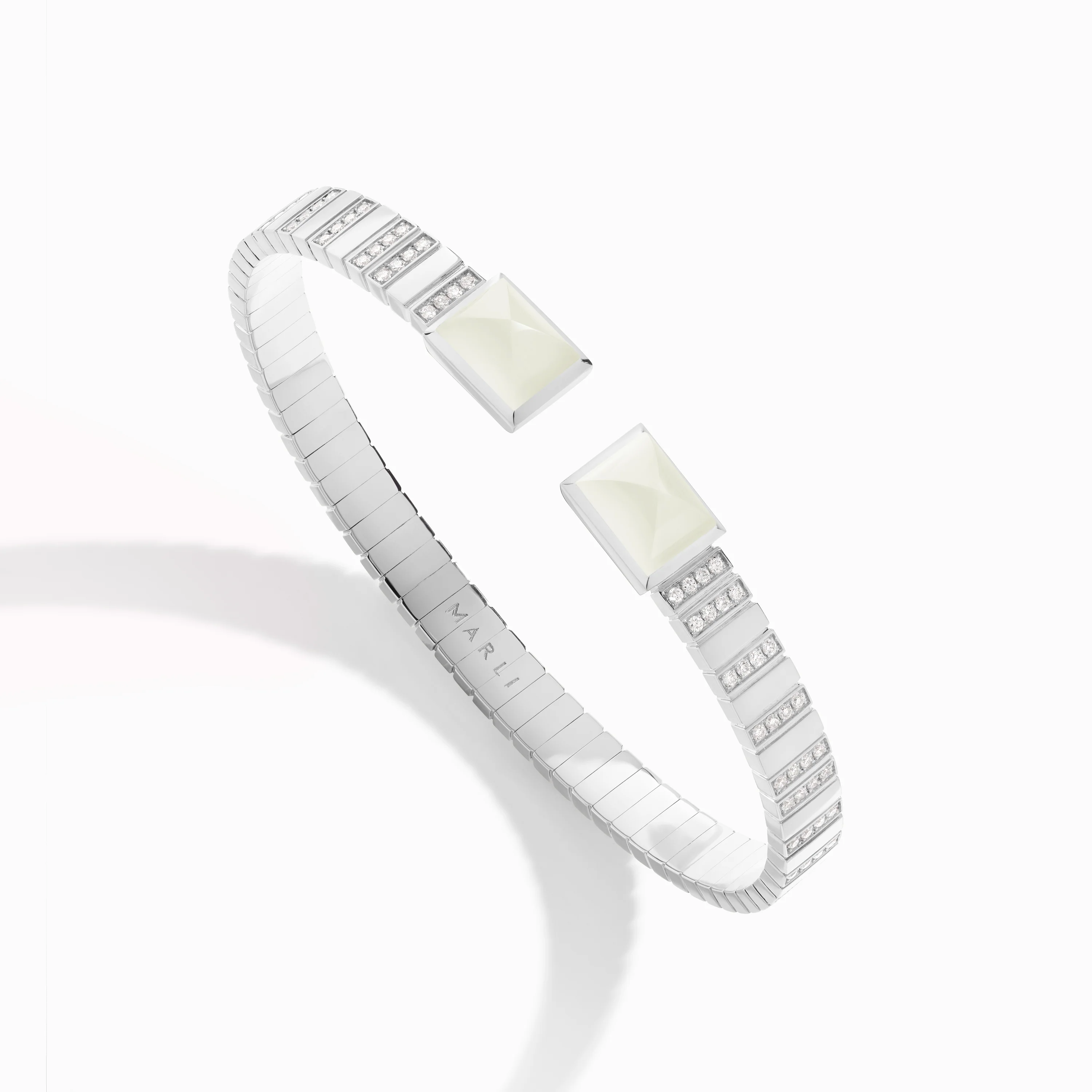 Cleo 2 Link Diamond Slip-On Bracelet - Image 25