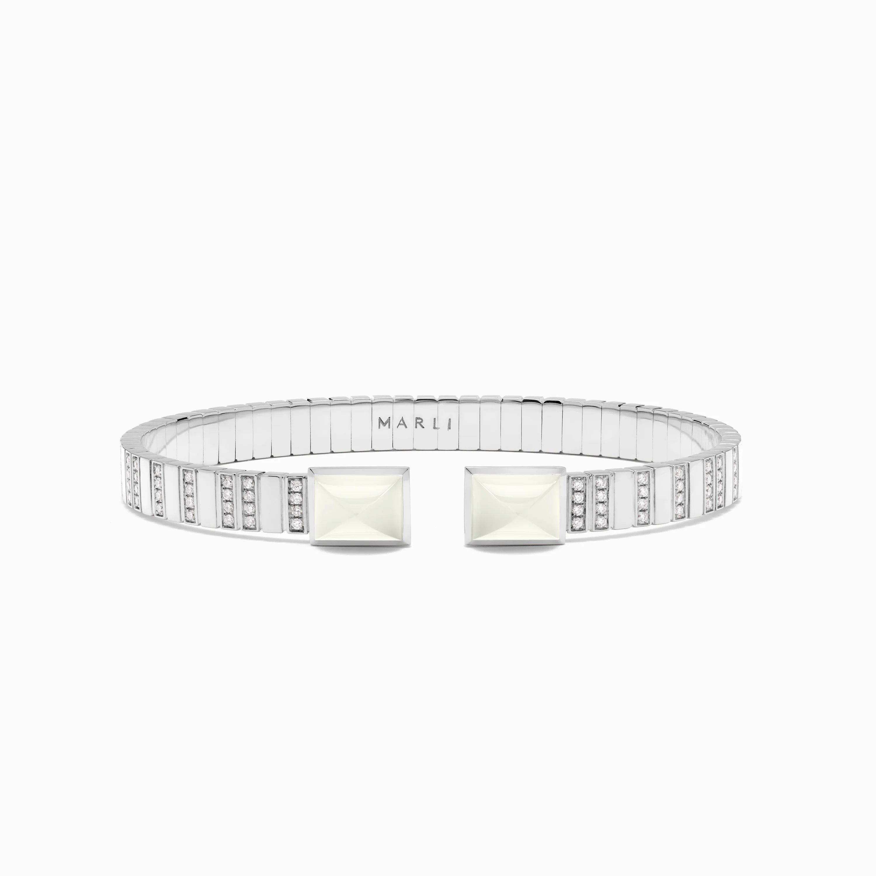 Cleo 2 Link Diamond Slip-On Bracelet - Image 26
