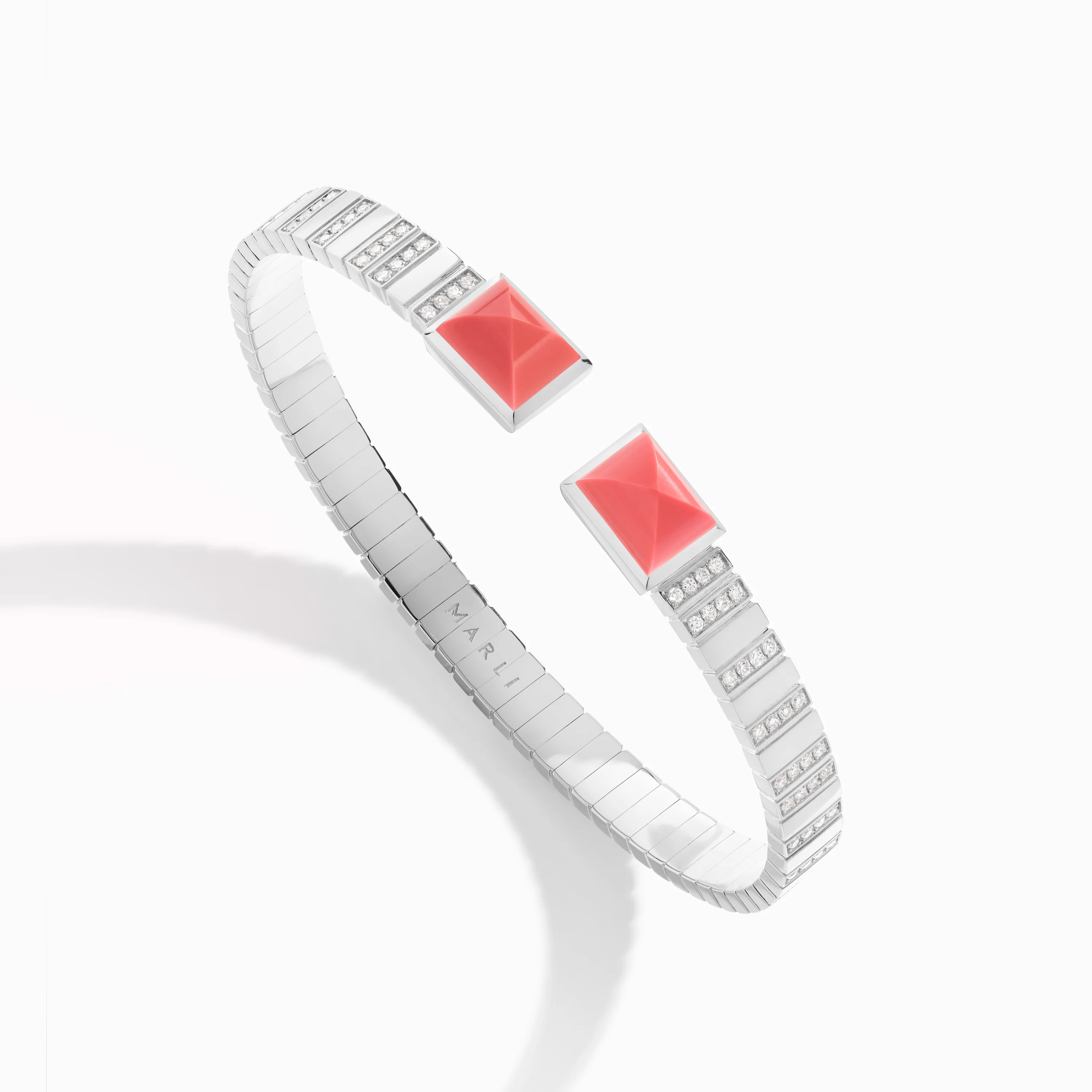 Cleo 2 Link Diamond Slip-On Bracelet - Image 29