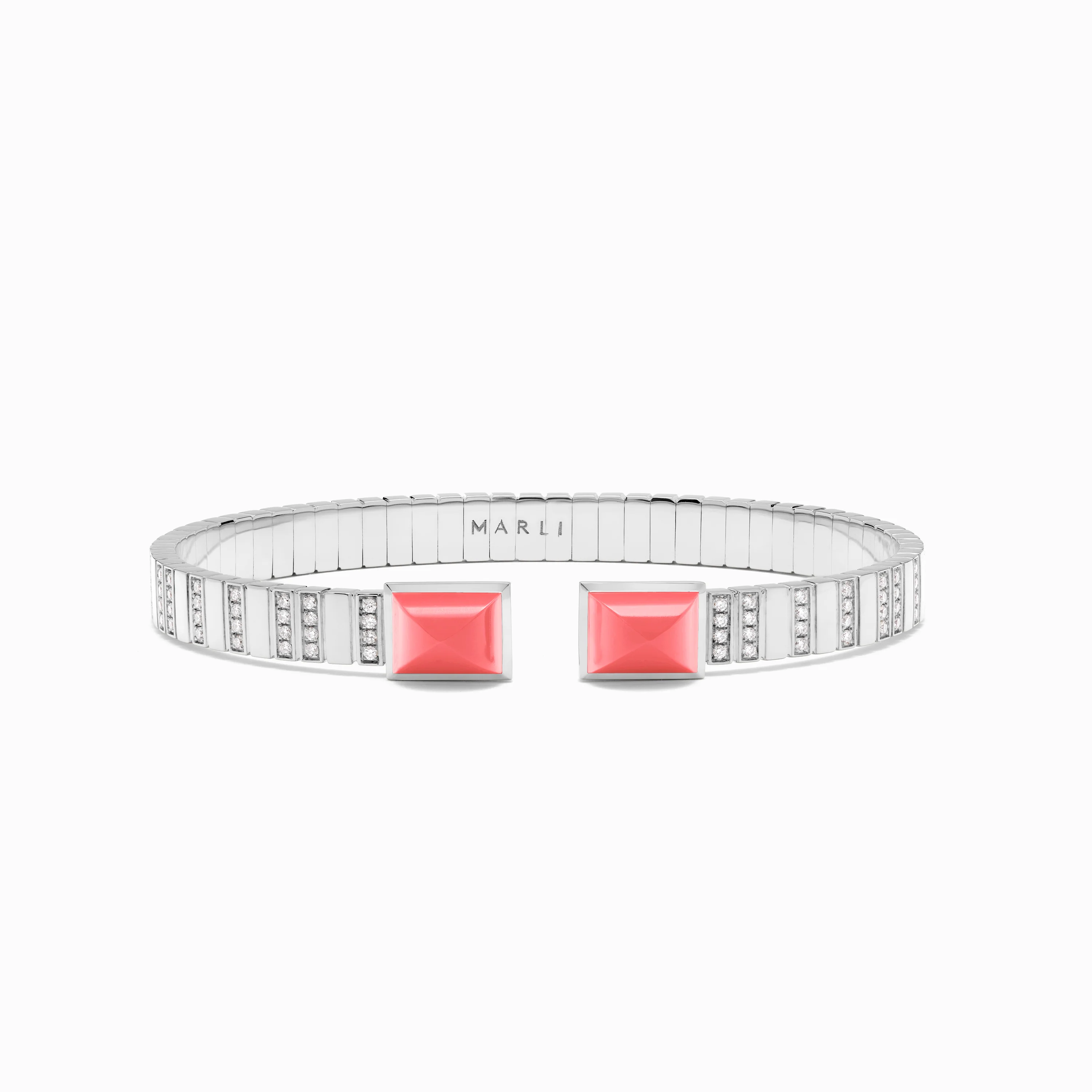 Cleo 2 Link Diamond Slip-On Bracelet - Image 30