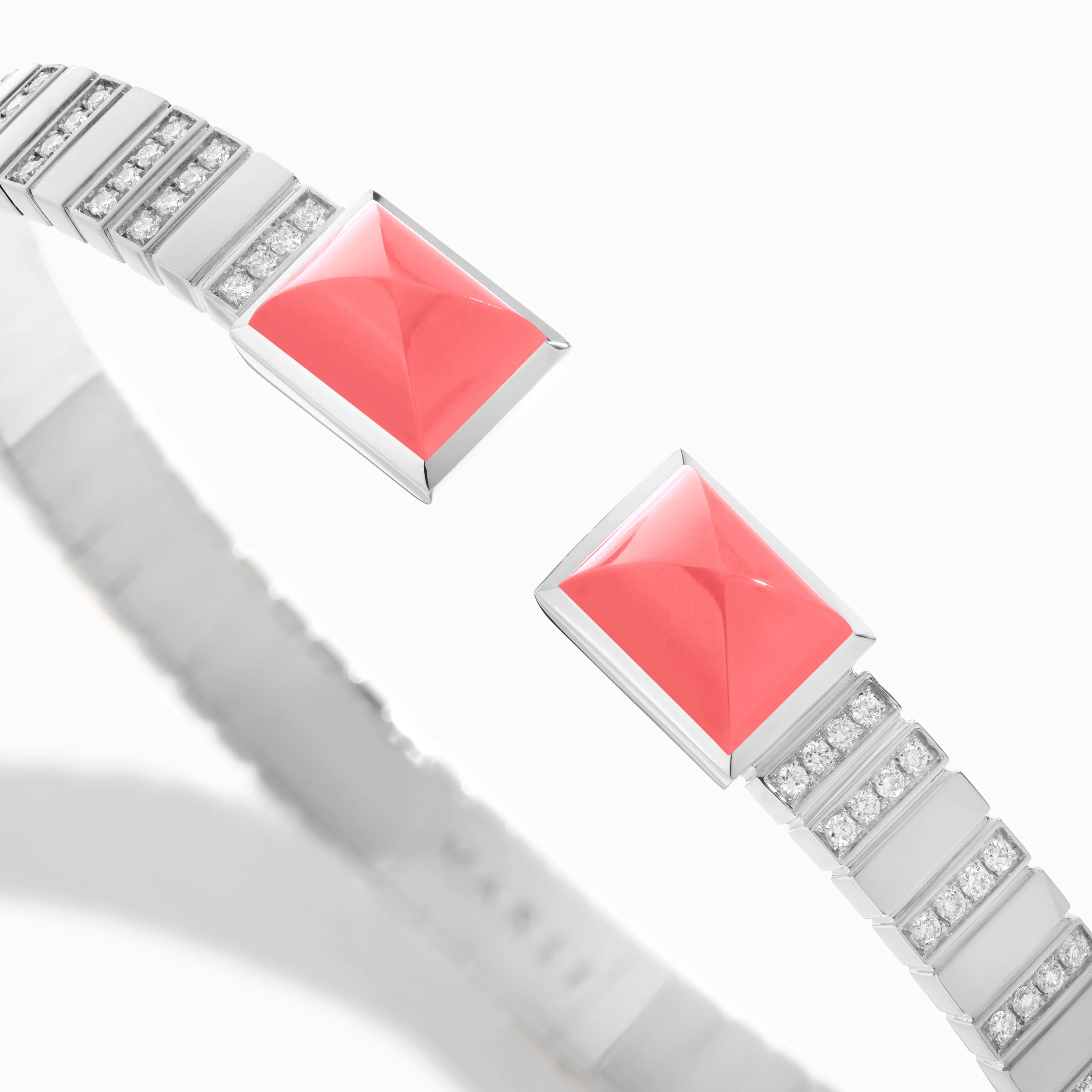 Cleo 2 Link Diamond Slip-On Bracelet - Image 31
