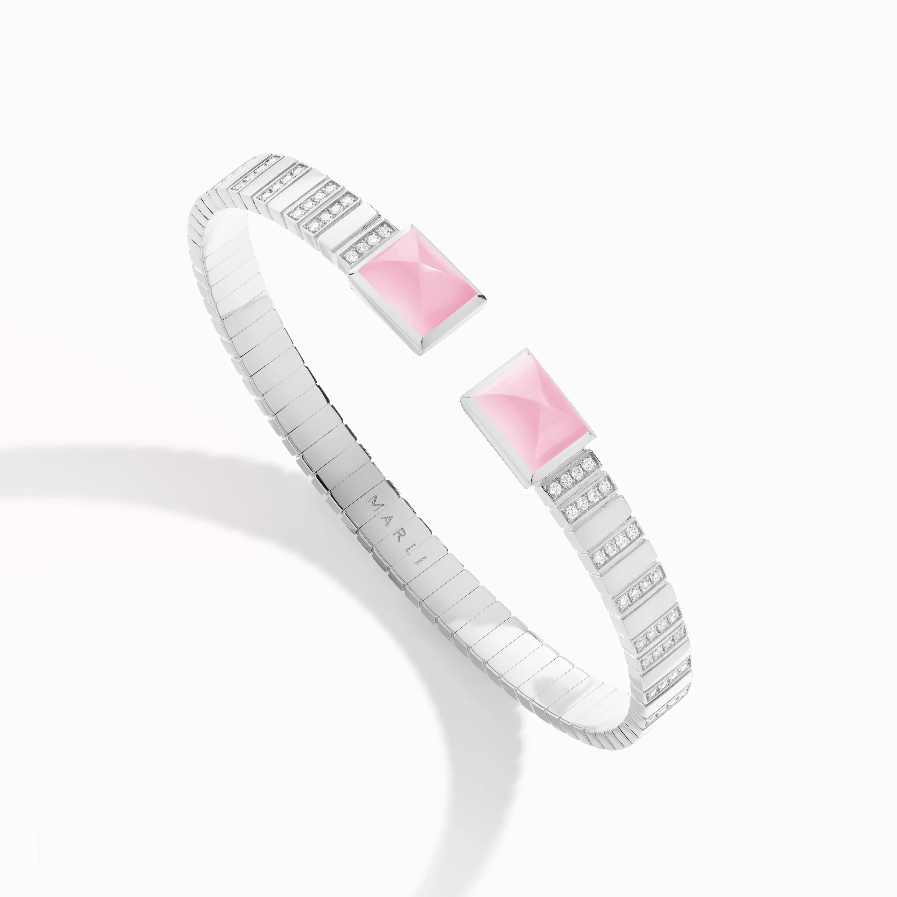 Cleo 2 Link Diamond Slip-On Bracelet - Image 33