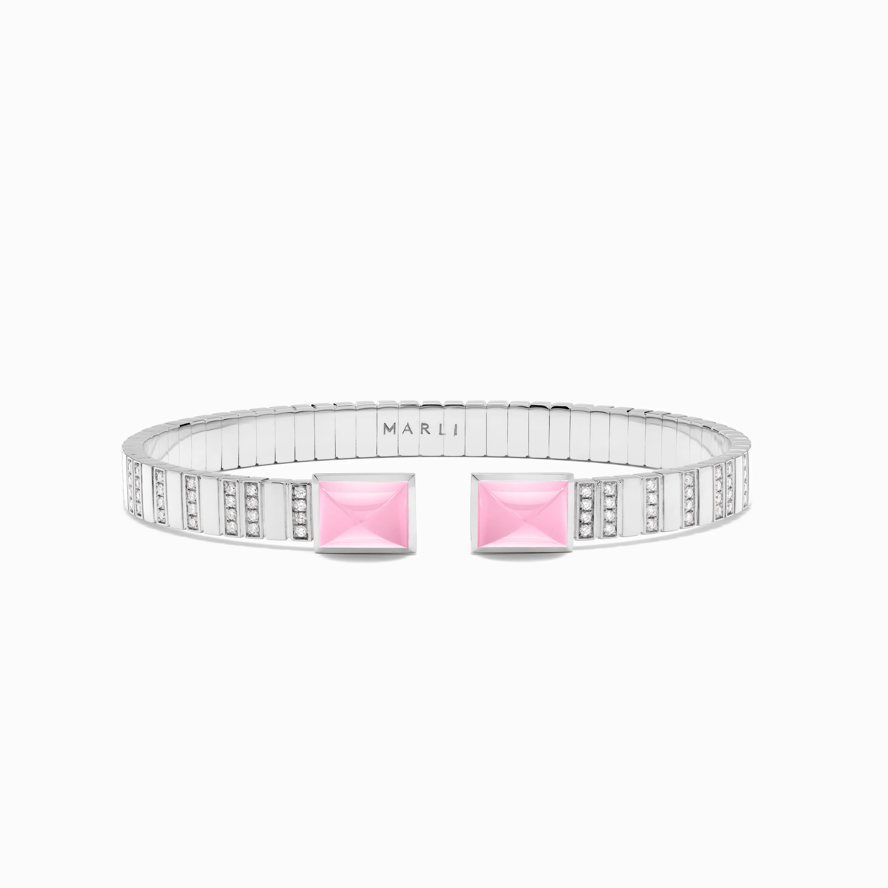 Cleo 2 Link Diamond Slip-On Bracelet - Image 34