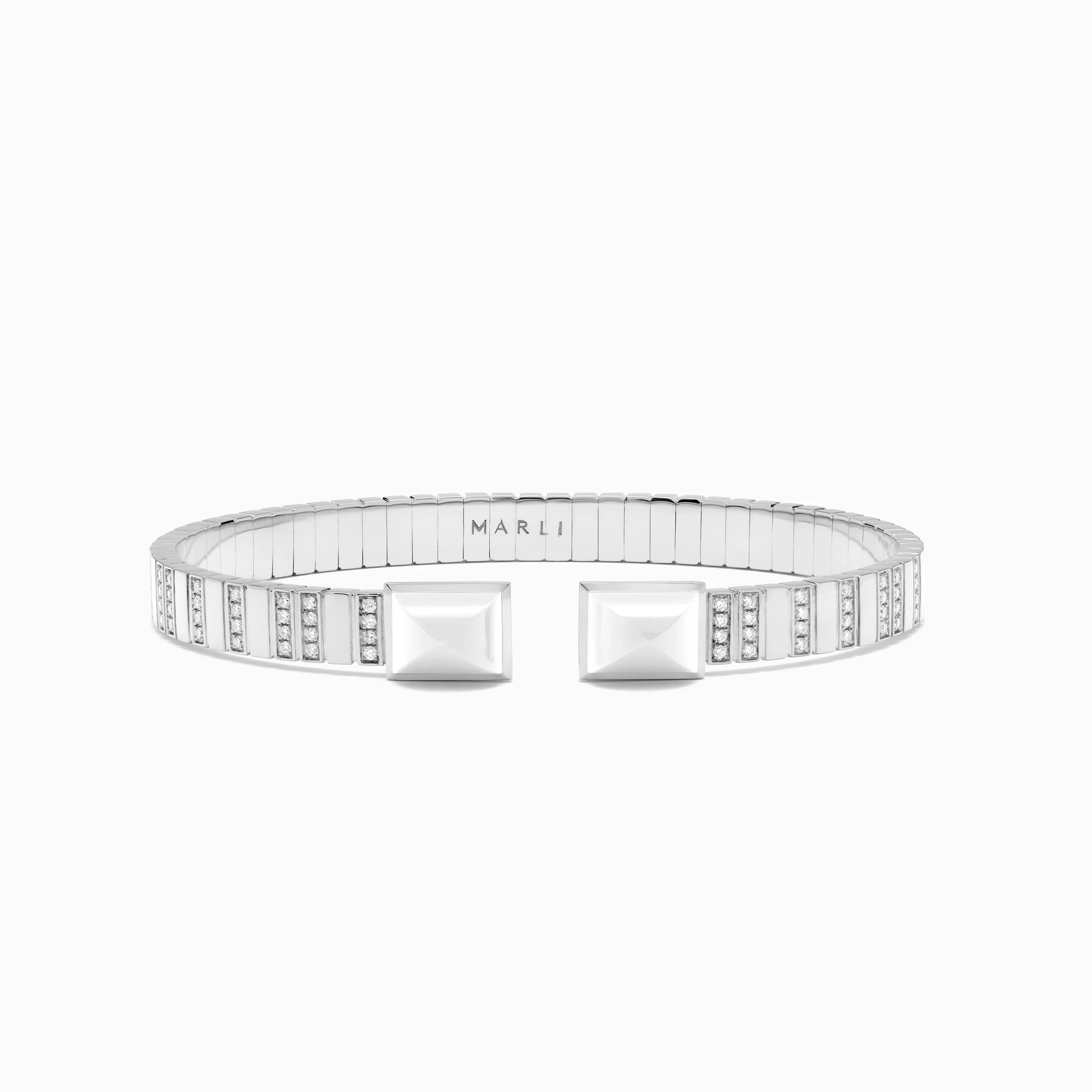 Cleo 2 Link Diamond Slip-On Bracelet - Image 42