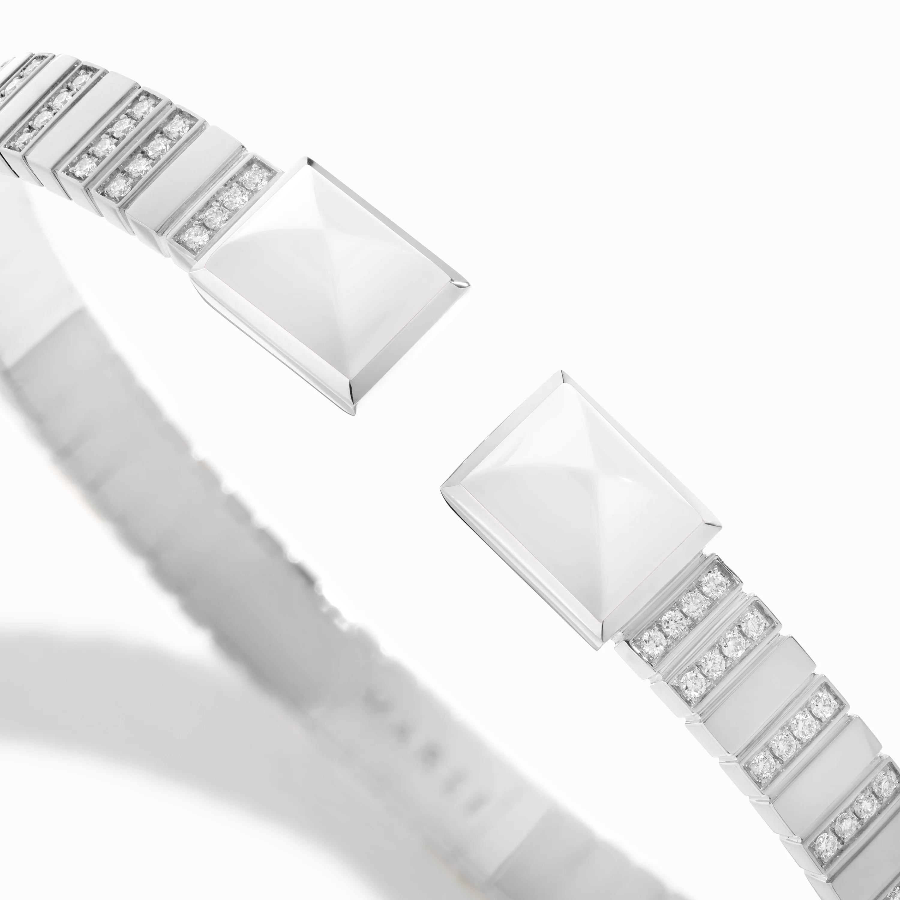 Cleo 2 Link Diamond Slip-On Bracelet - Image 43