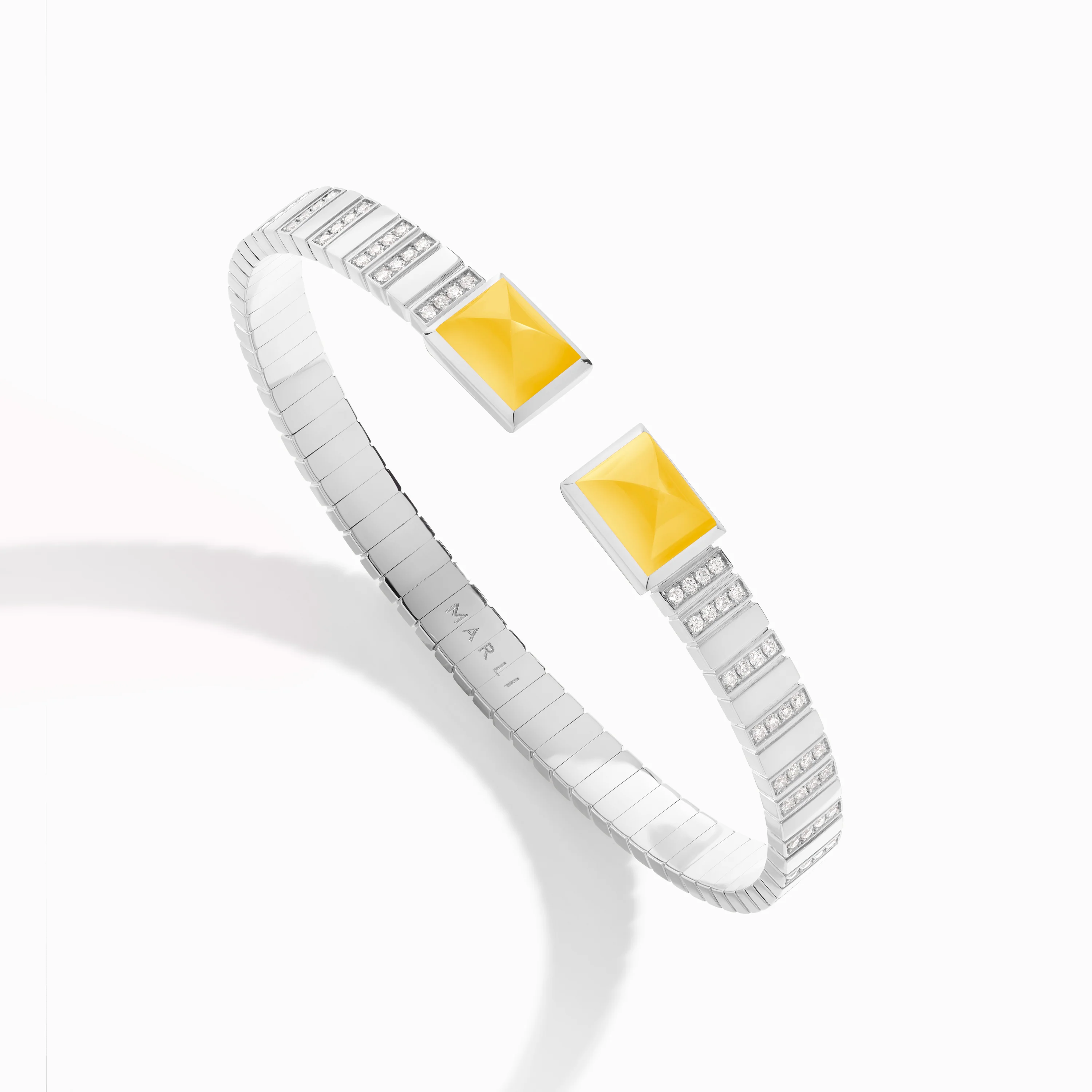Cleo 2 Link Diamond Slip-On Bracelet - Image 45