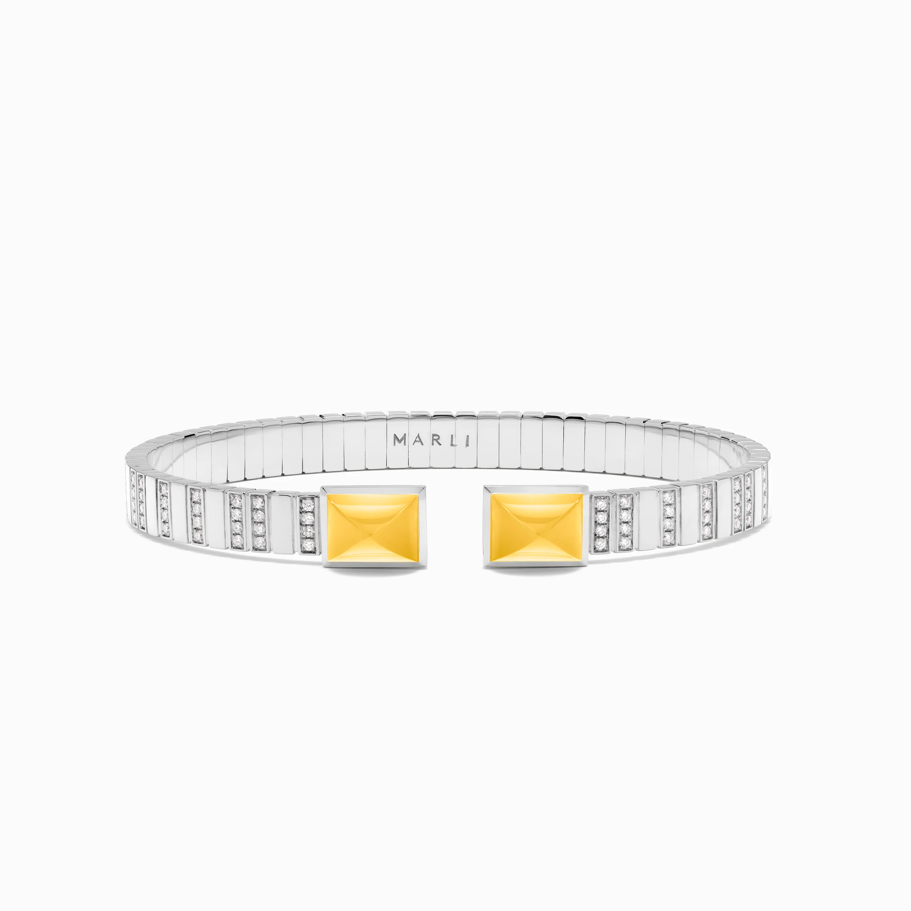 Cleo 2 Link Diamond Slip-On Bracelet - Image 46