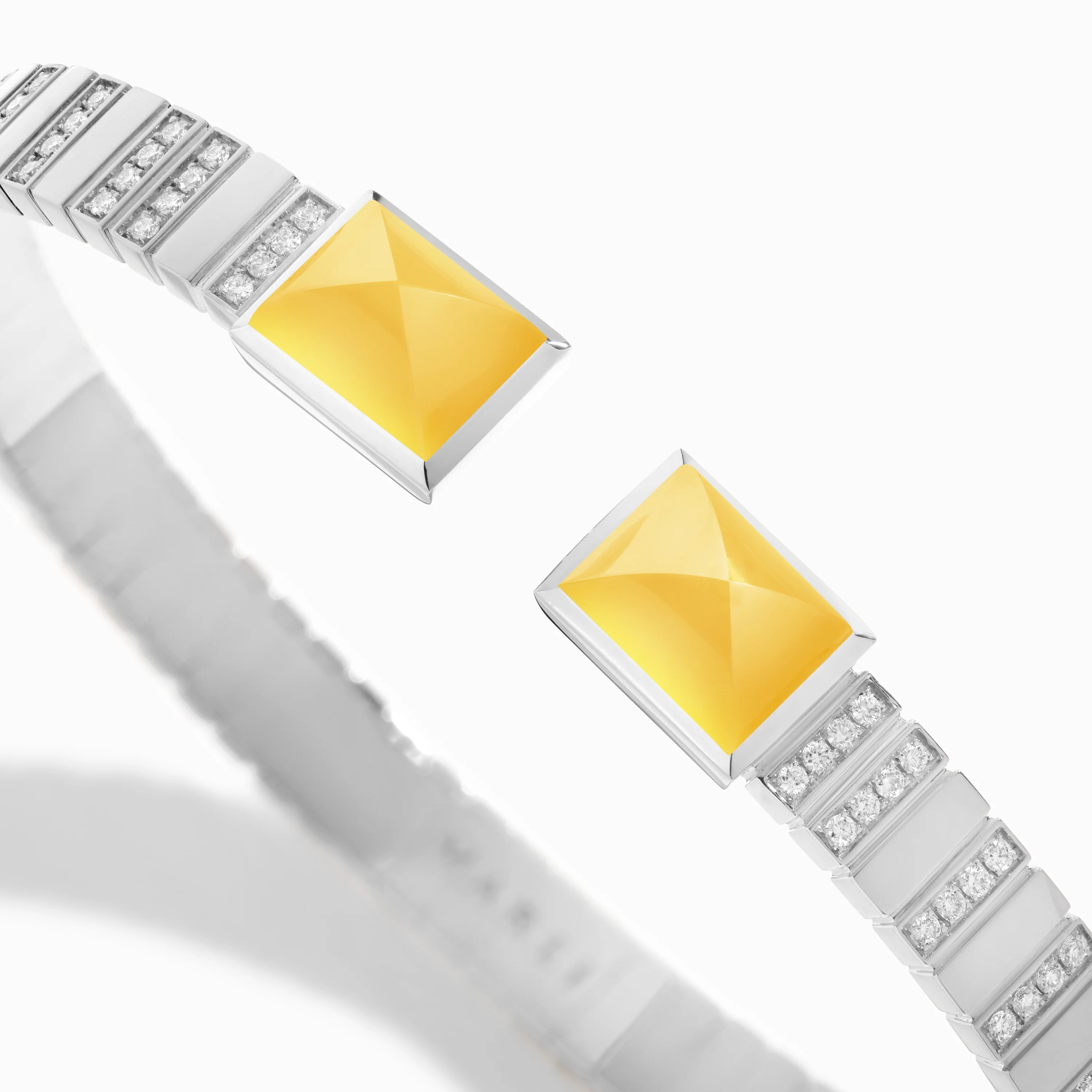 Cleo 2 Link Diamond Slip-On Bracelet - Image 47