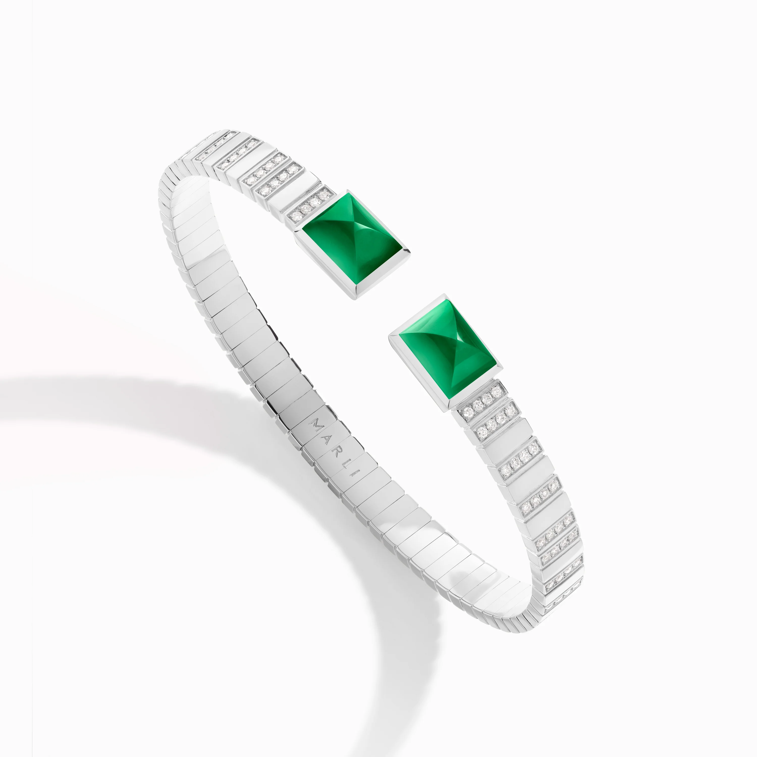 Cleo 2 Link Diamond Slip-On Bracelet - Image 9
