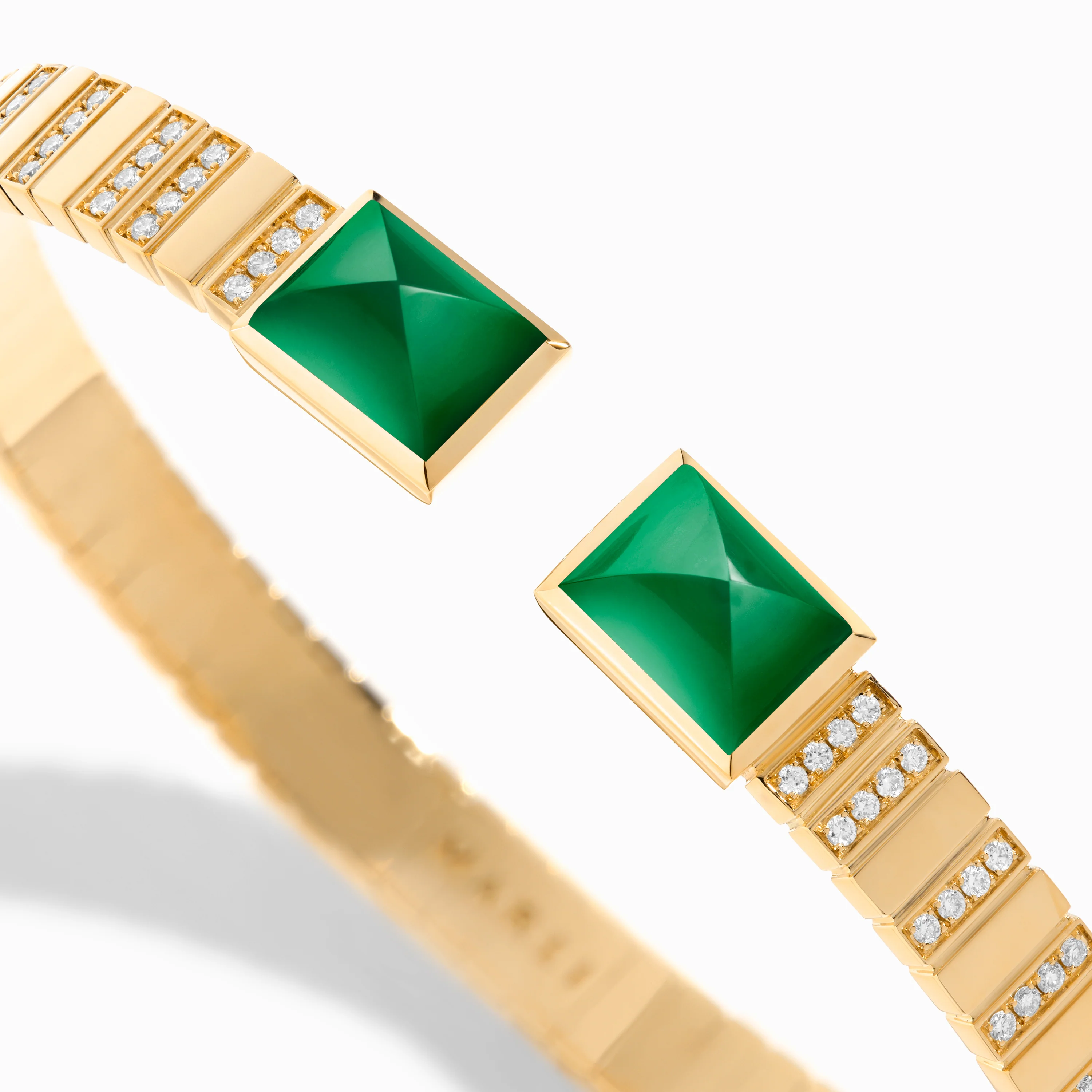 Cleo 2 Link Diamond Slip-On Bracelet - Image 11
