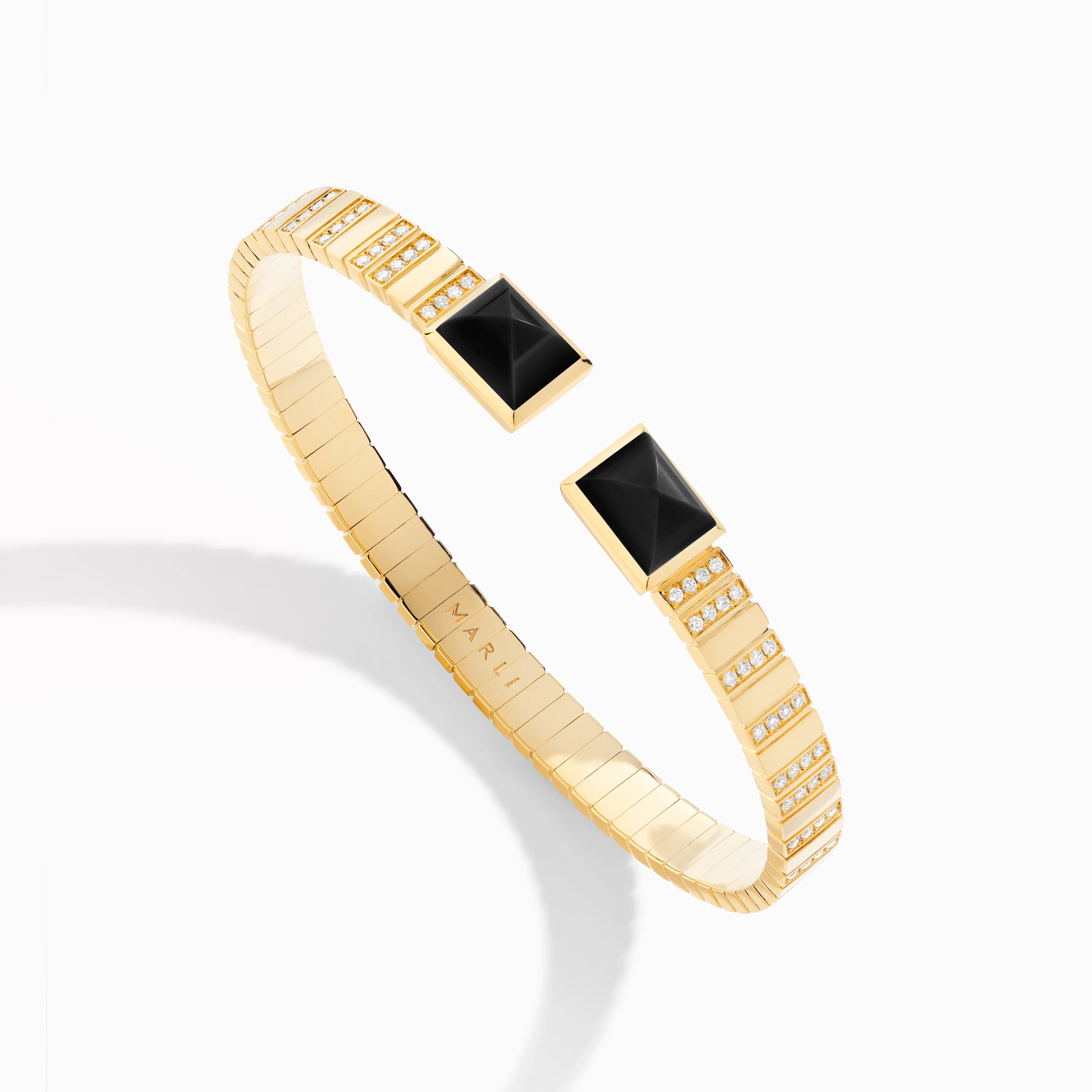 Cleo 2 Link Diamond Slip-On Bracelet - Image 17