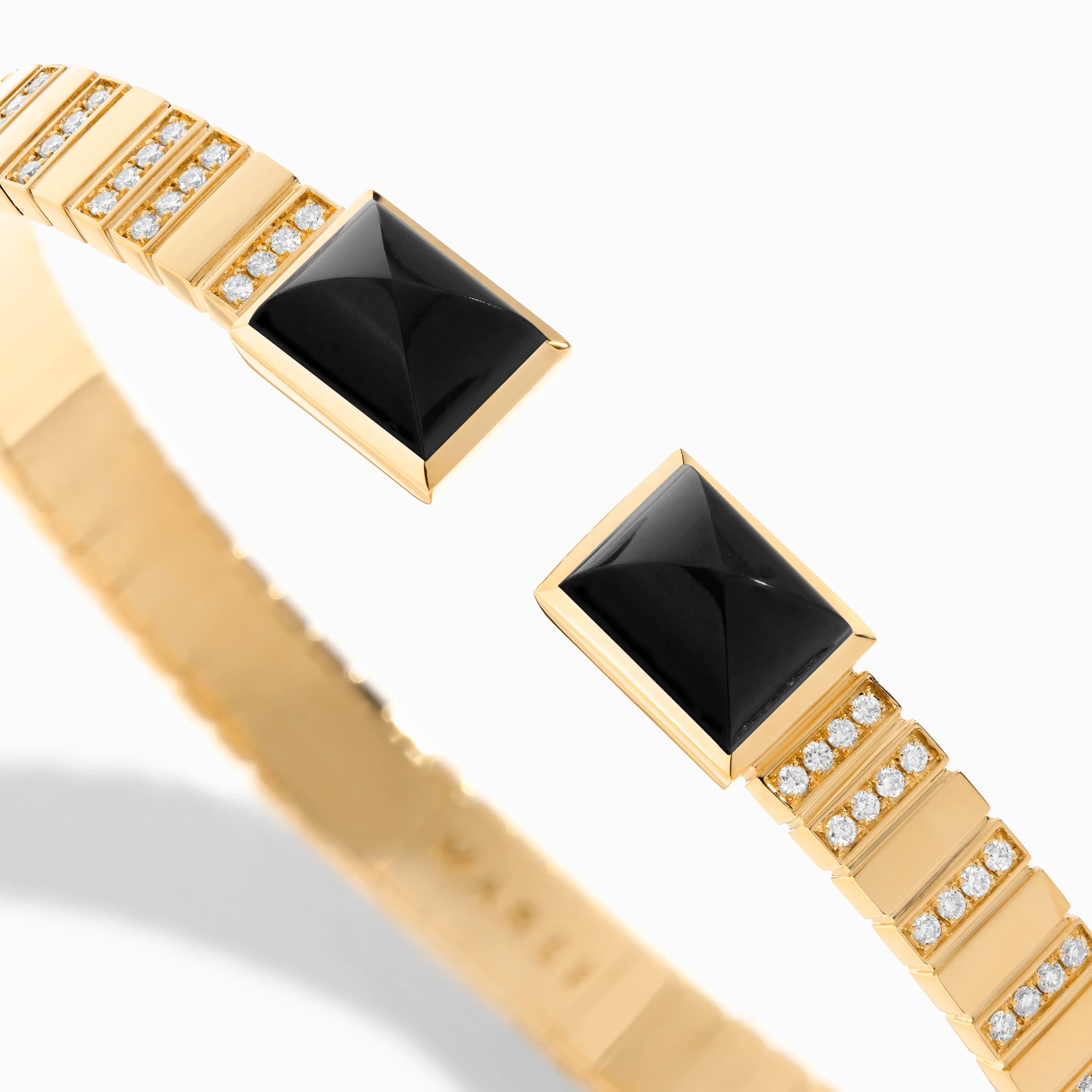 Cleo 2 Link Diamond Slip-On Bracelet - Image 19