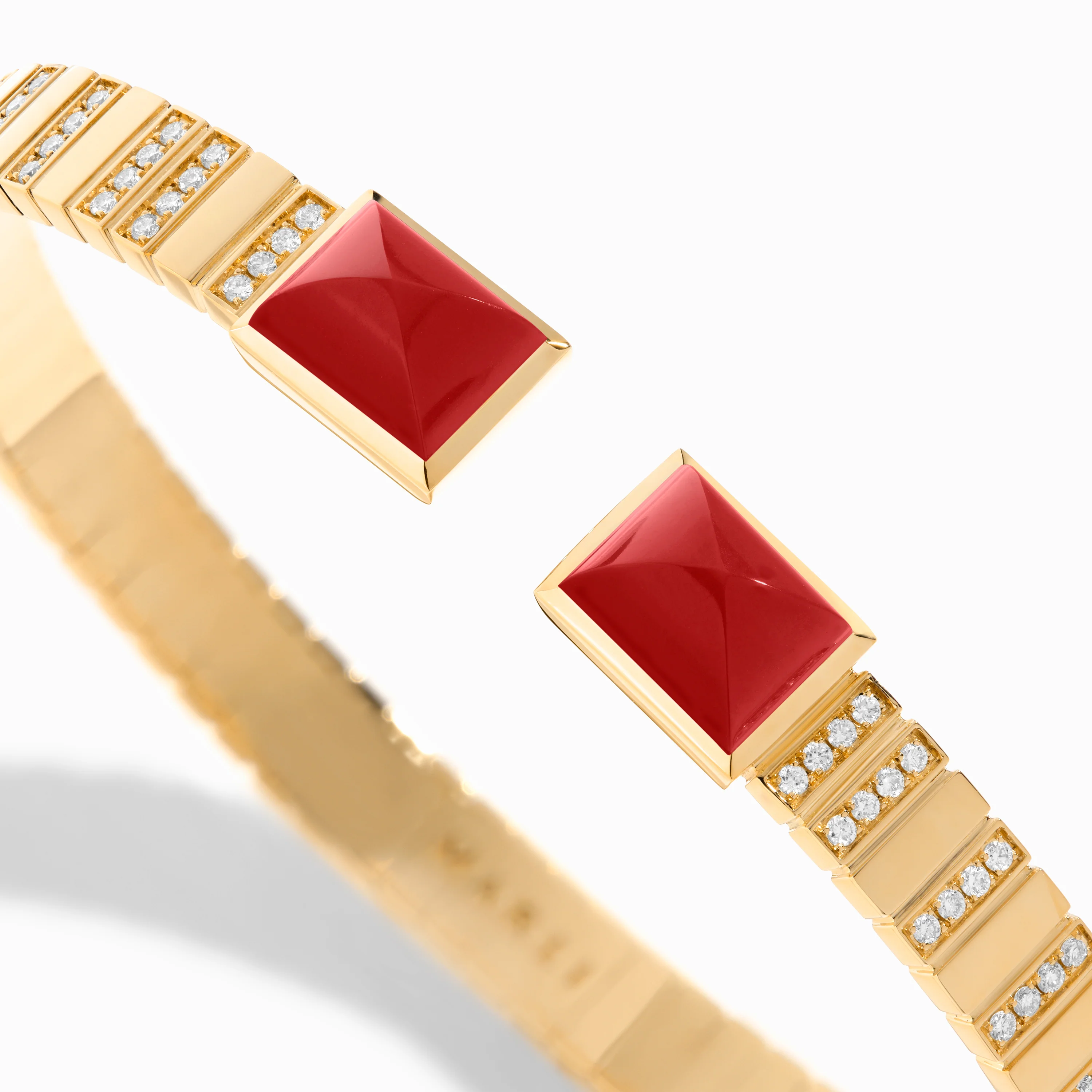 Cleo 2 Link Diamond Slip-On Bracelet - Image 3
