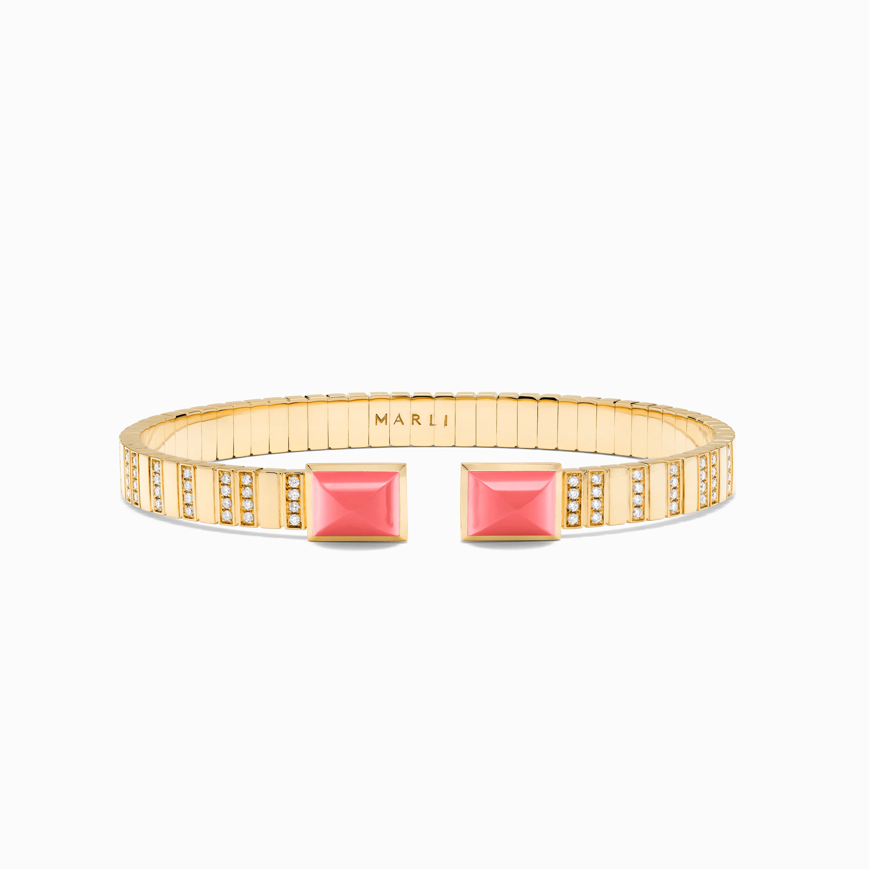 Cleo 2 Link Diamond Slip-On Bracelet - Image 30