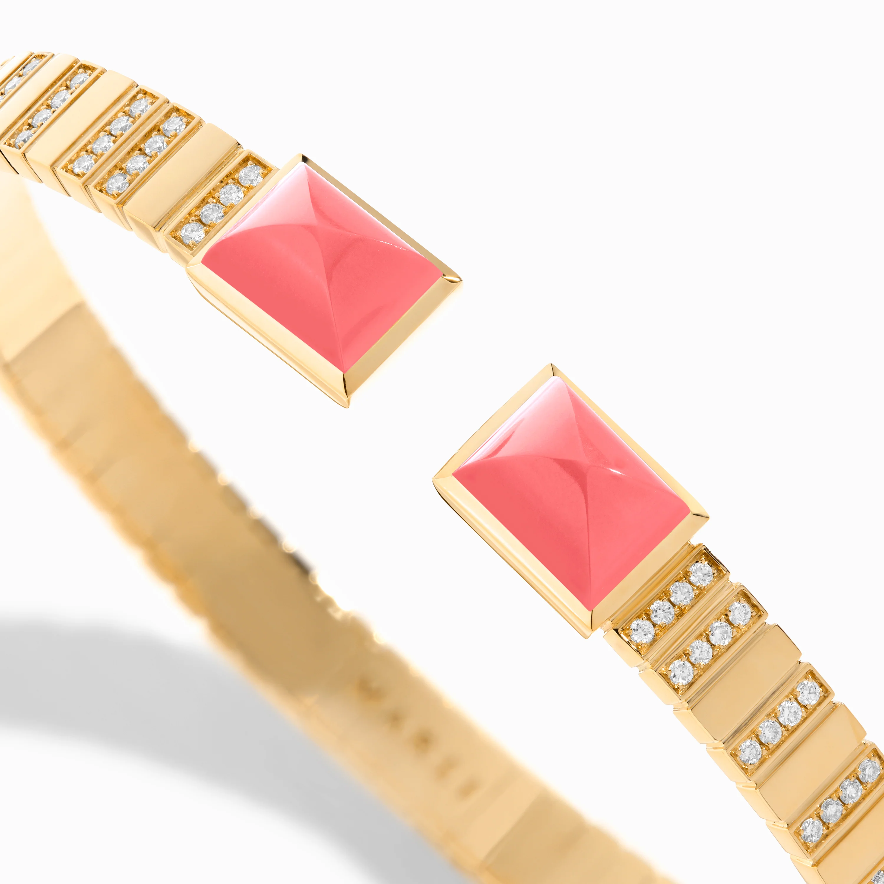 Cleo 2 Link Diamond Slip-On Bracelet - Image 31