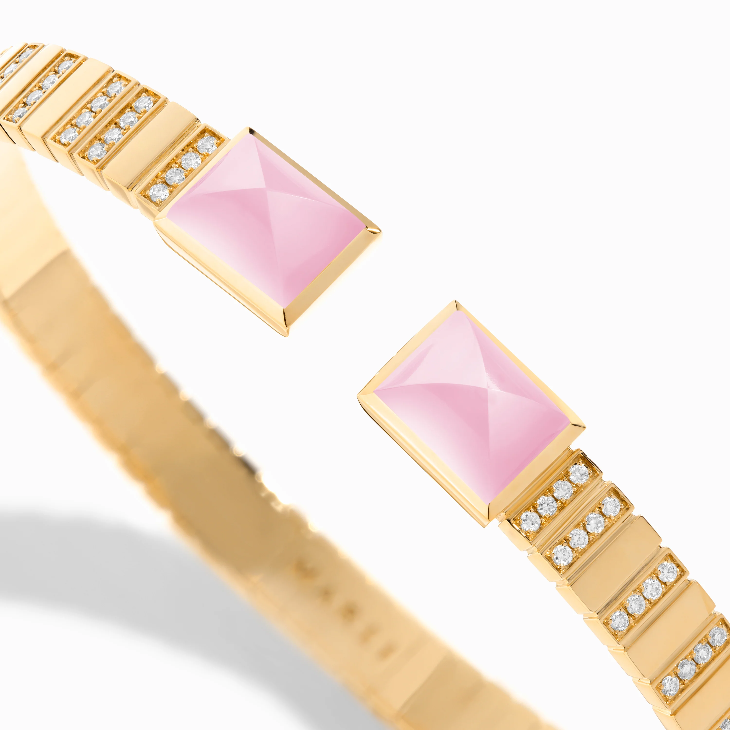 Cleo 2 Link Diamond Slip-On Bracelet - Image 35