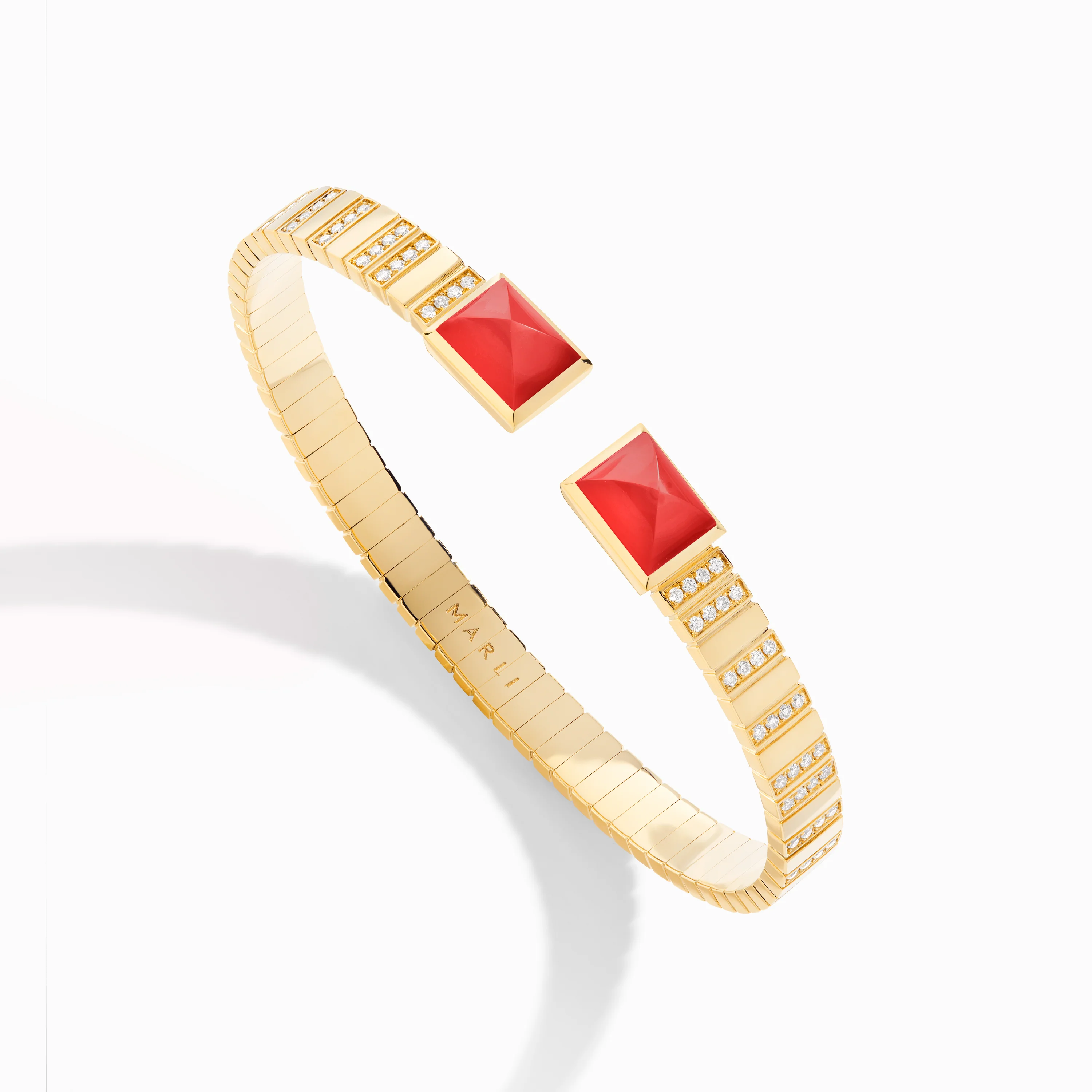 Cleo 2 Link Diamond Slip-On Bracelet - Image 37