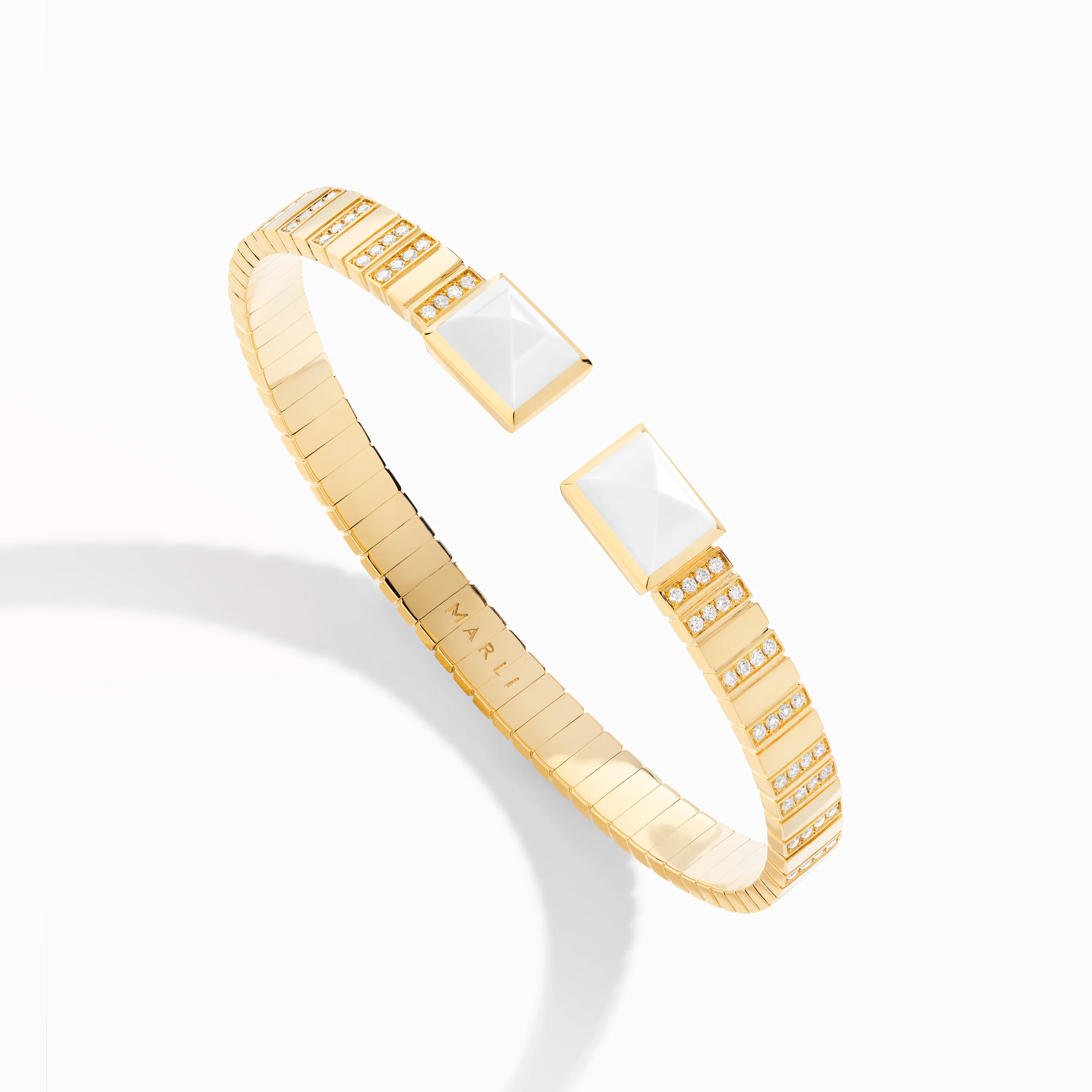 Cleo 2 Link Diamond Slip-On Bracelet - Image 41