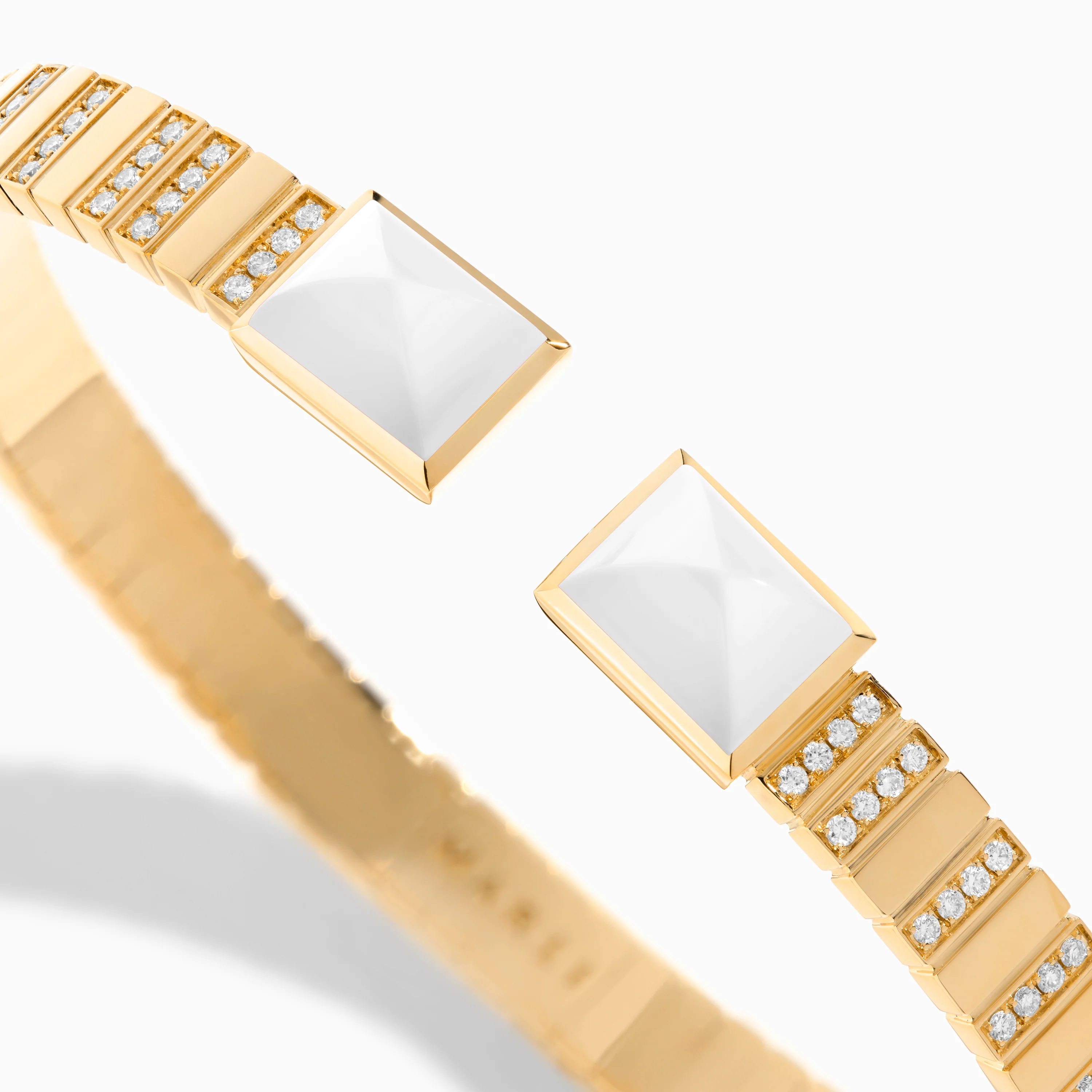 Cleo 2 Link Diamond Slip-On Bracelet - Image 43