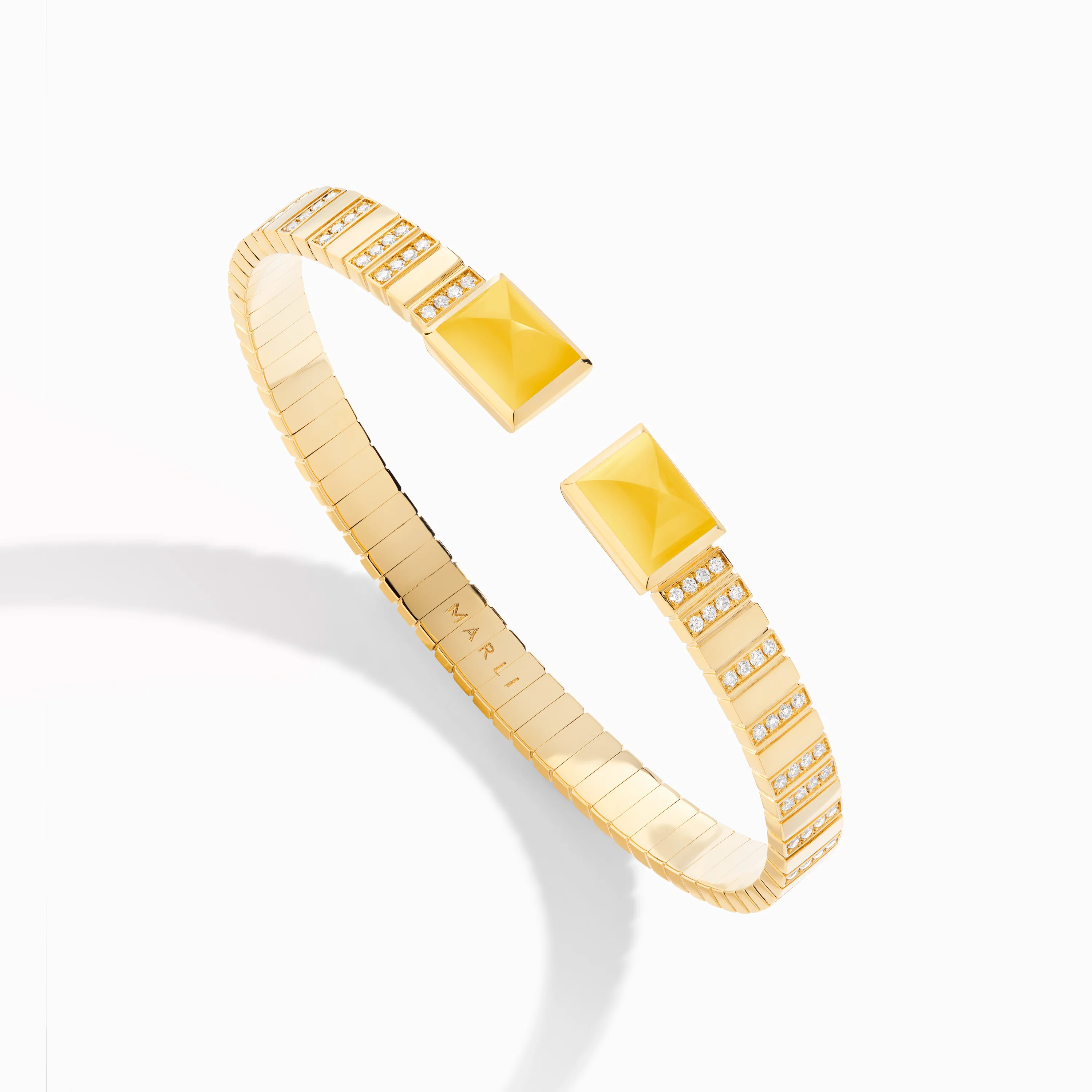 Cleo 2 Link Diamond Slip-On Bracelet - Image 45