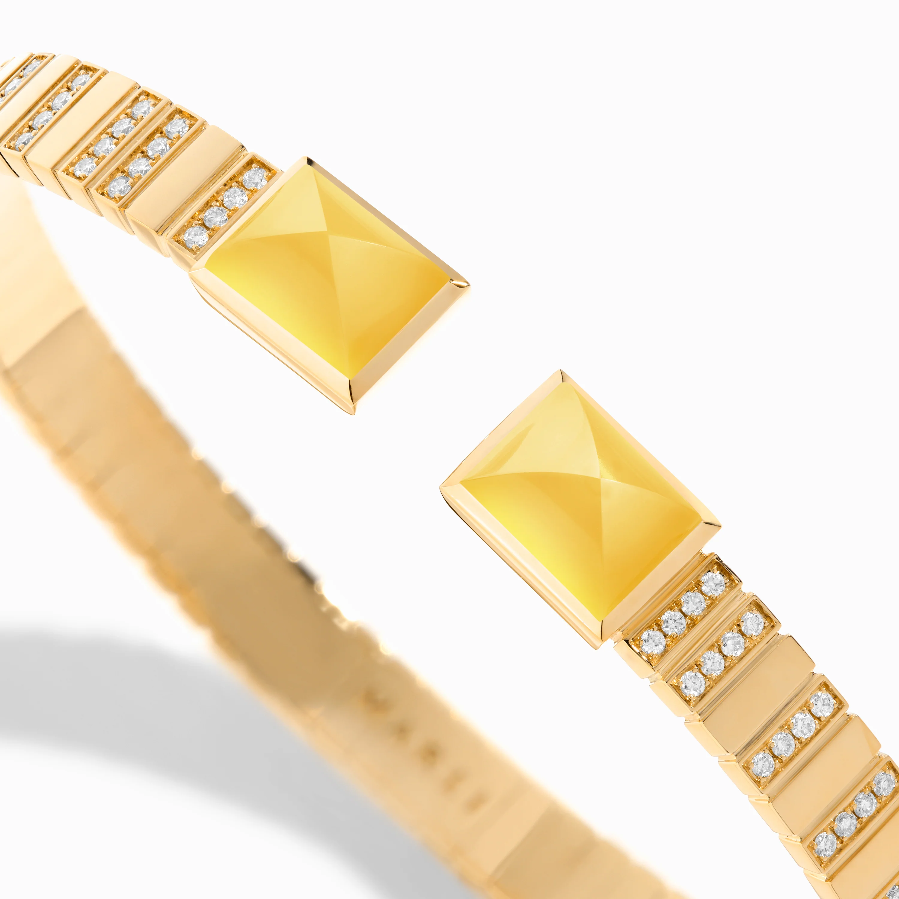 Cleo 2 Link Diamond Slip-On Bracelet - Image 47