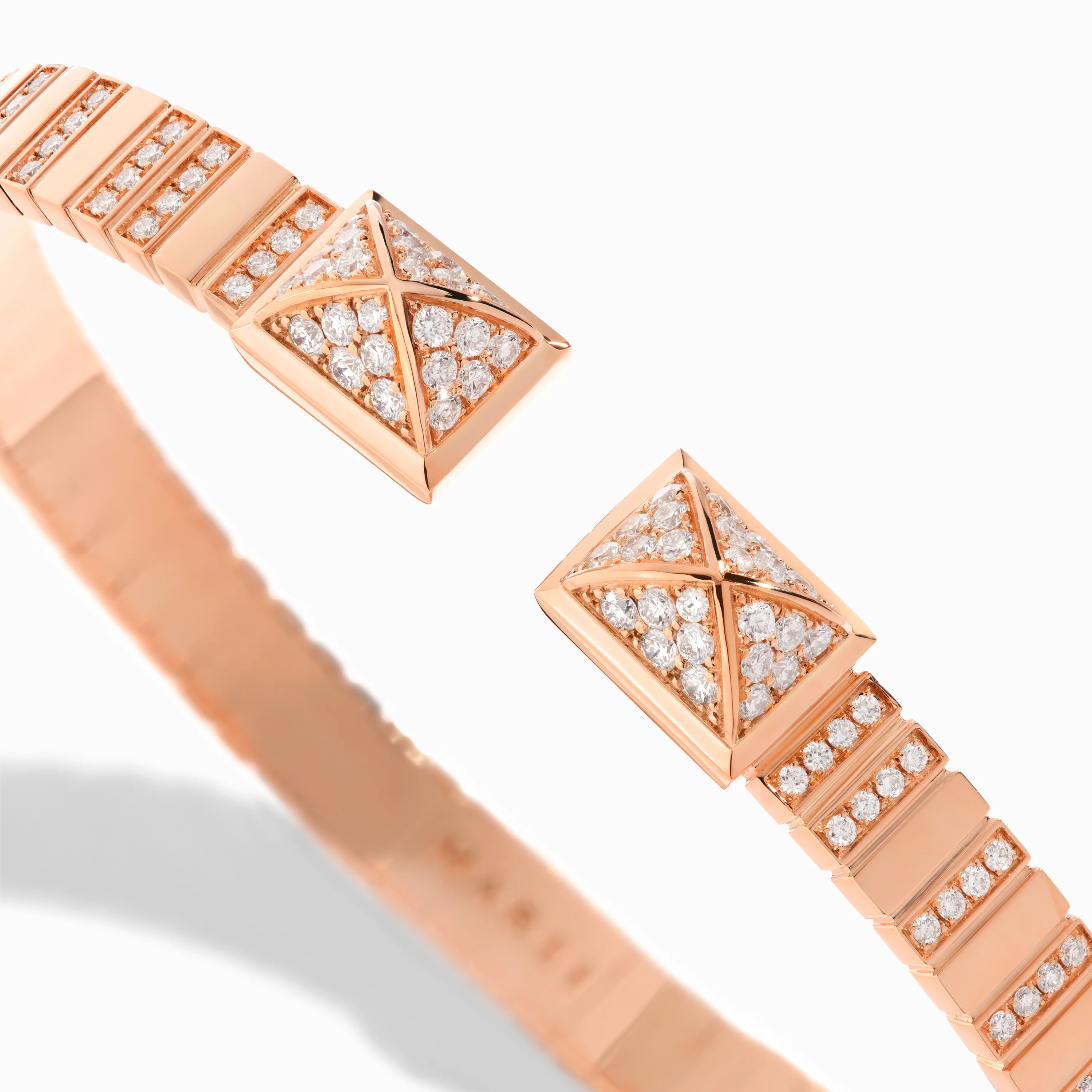 Cleo 2 Link Full Diamond Slip-On Bracelet - Image 3