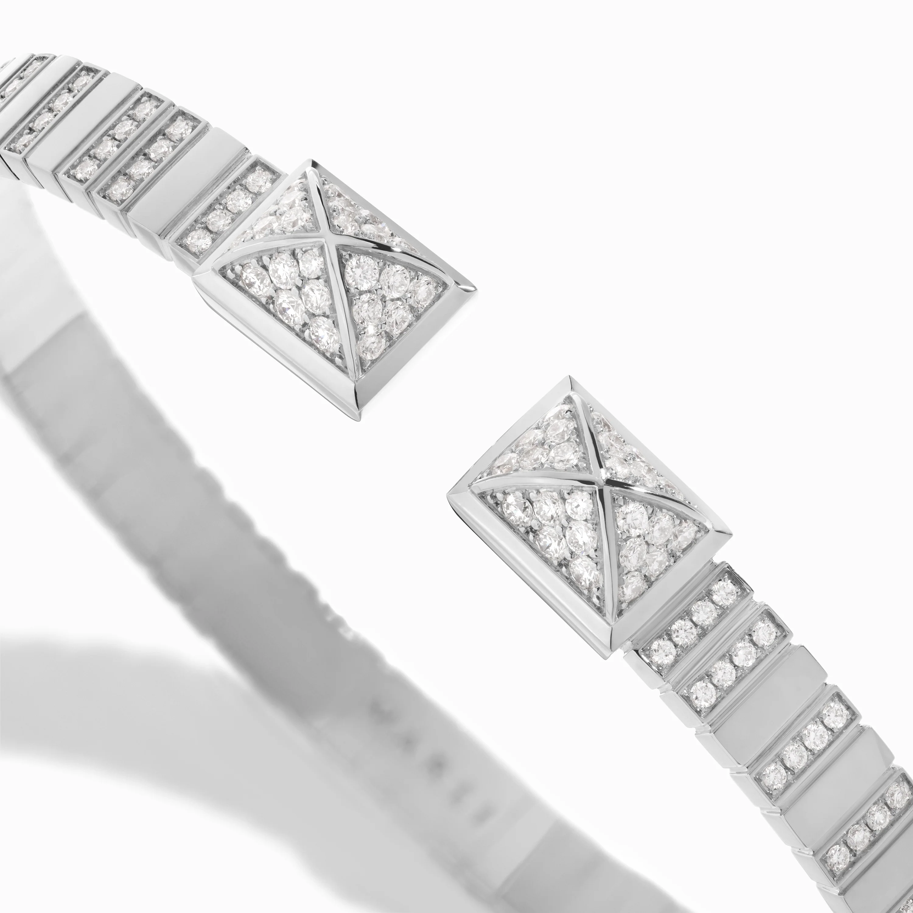 Cleo 2 Link Full Diamond Slip-On Bracelet - Image 3