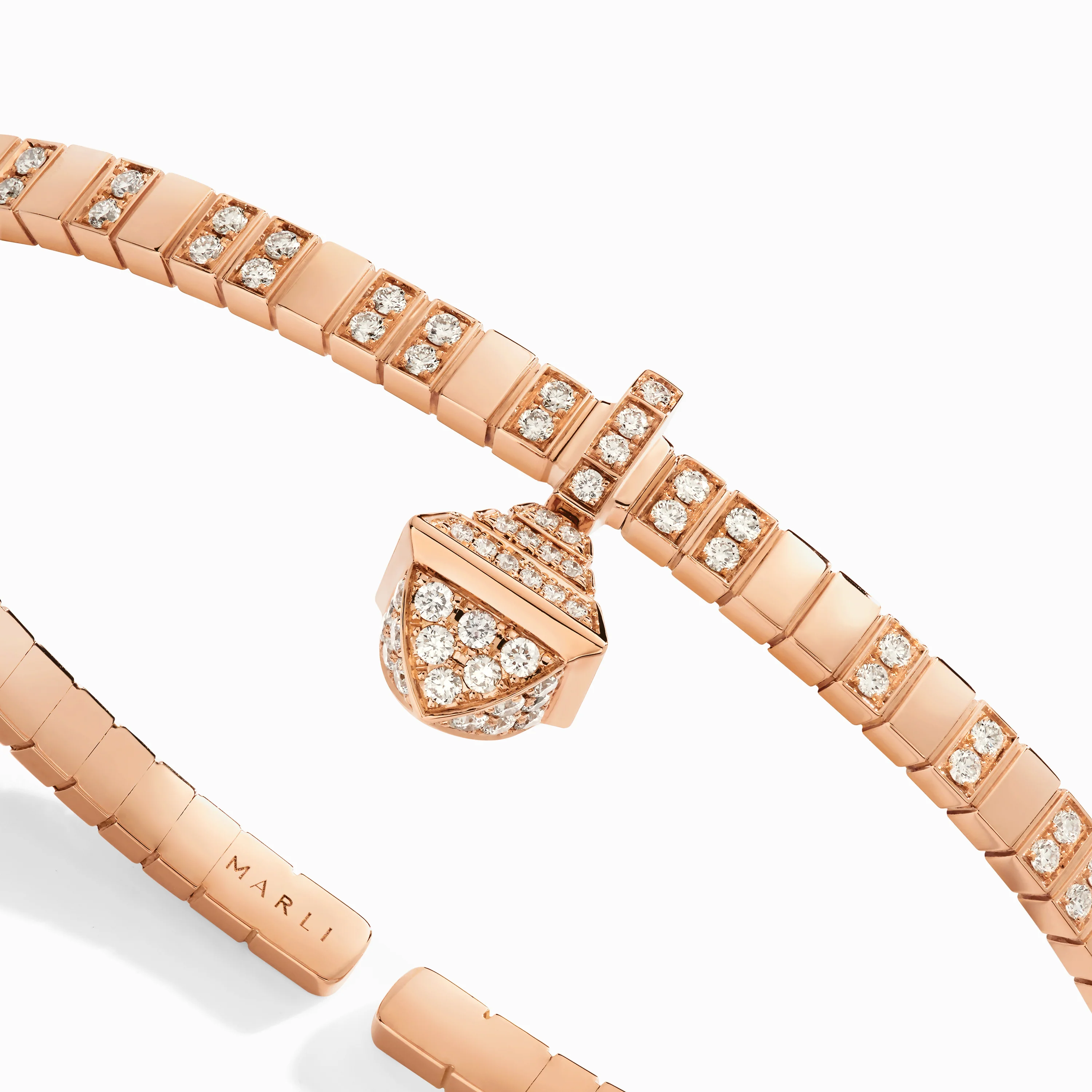 Cleo Charm Full Diamond Bracelet - Image 3