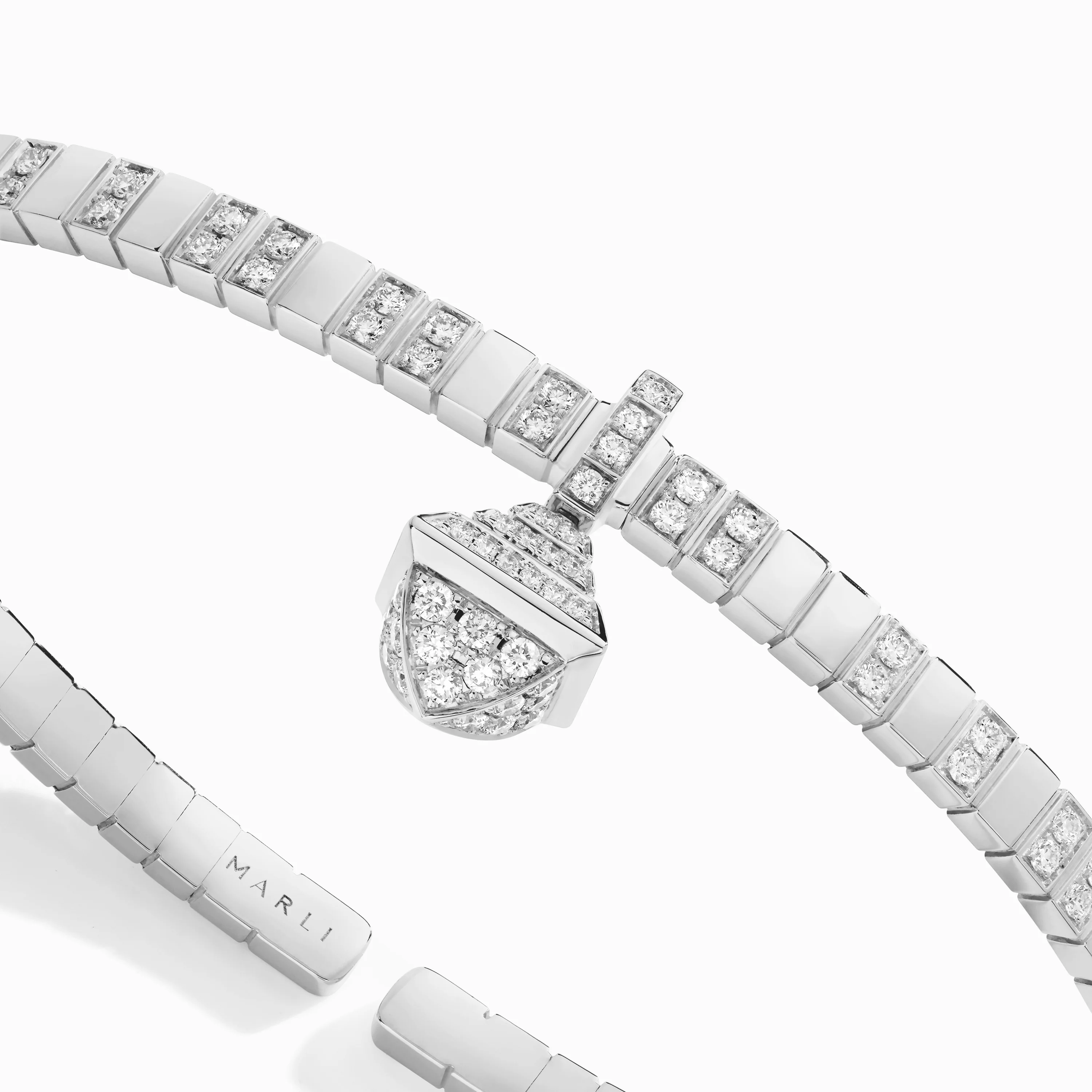 Cleo Charm Full Diamond Bracelet - Image 3