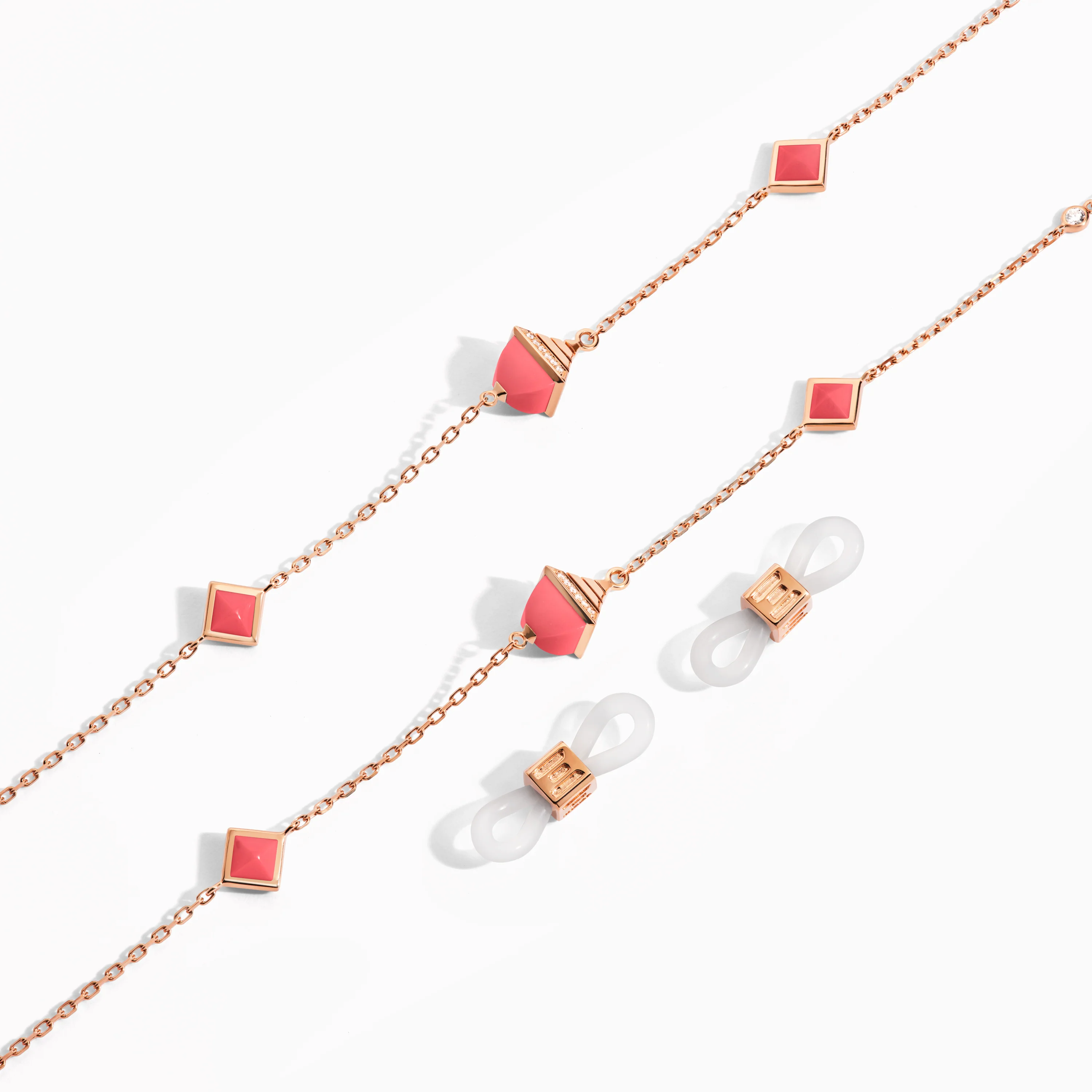Cleo Convertible Long Necklace / Eye Glass Chain - Image 13