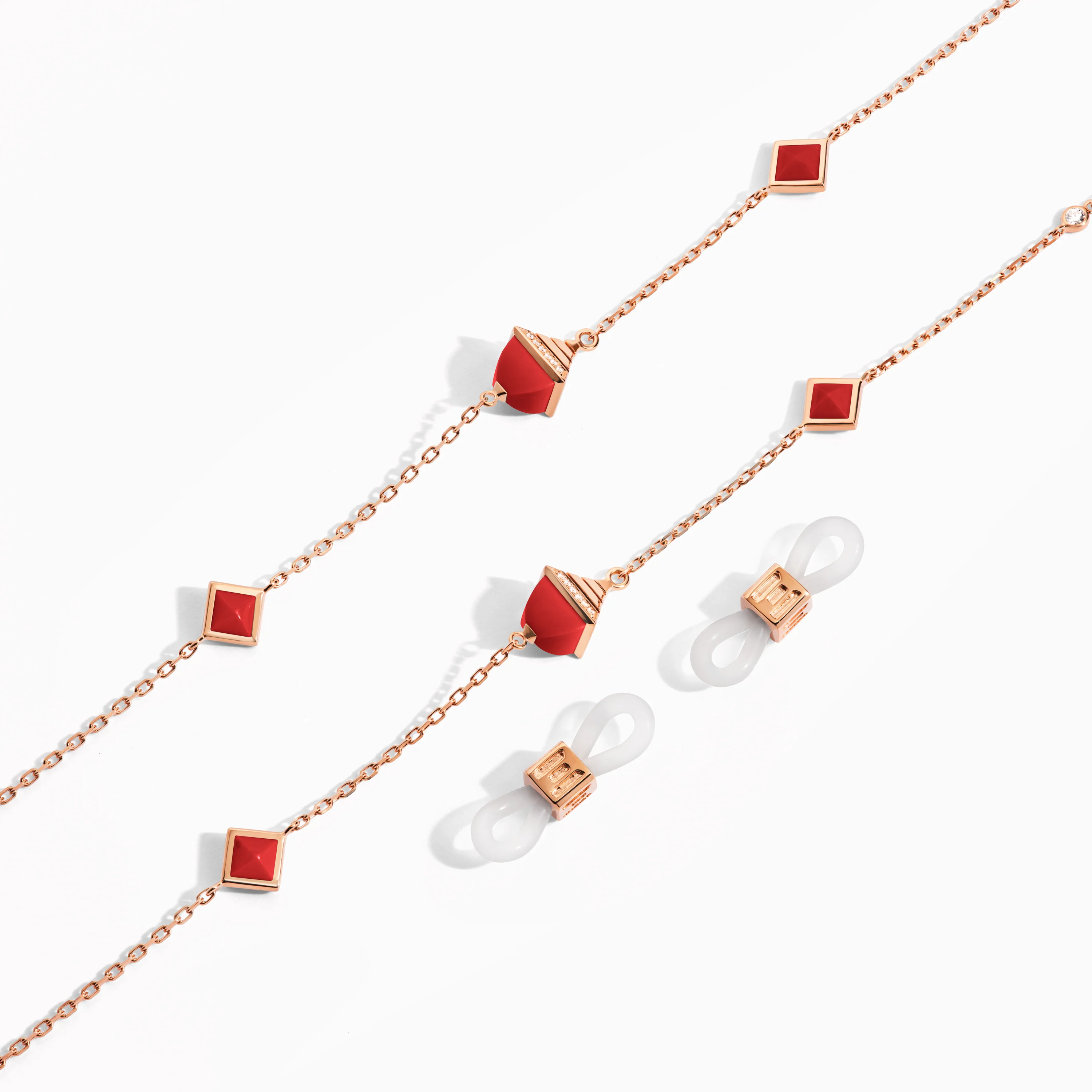 Cleo Convertible Long Necklace / Eye Glass Chain - Image 16