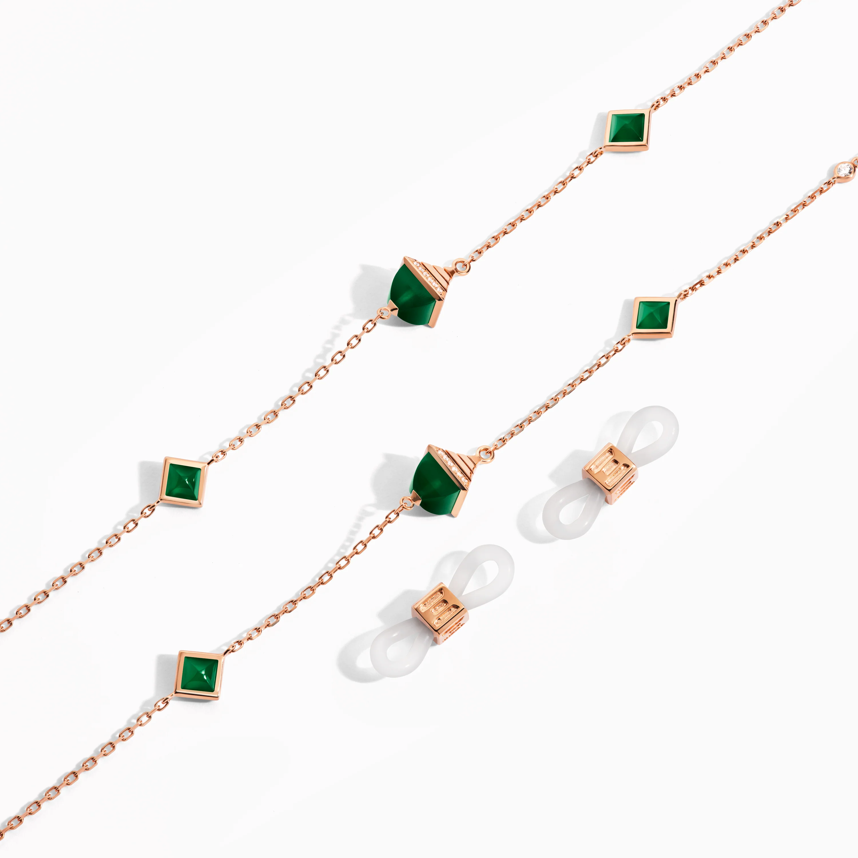 Cleo Convertible Long Necklace / Eye Glass Chain - Image 7
