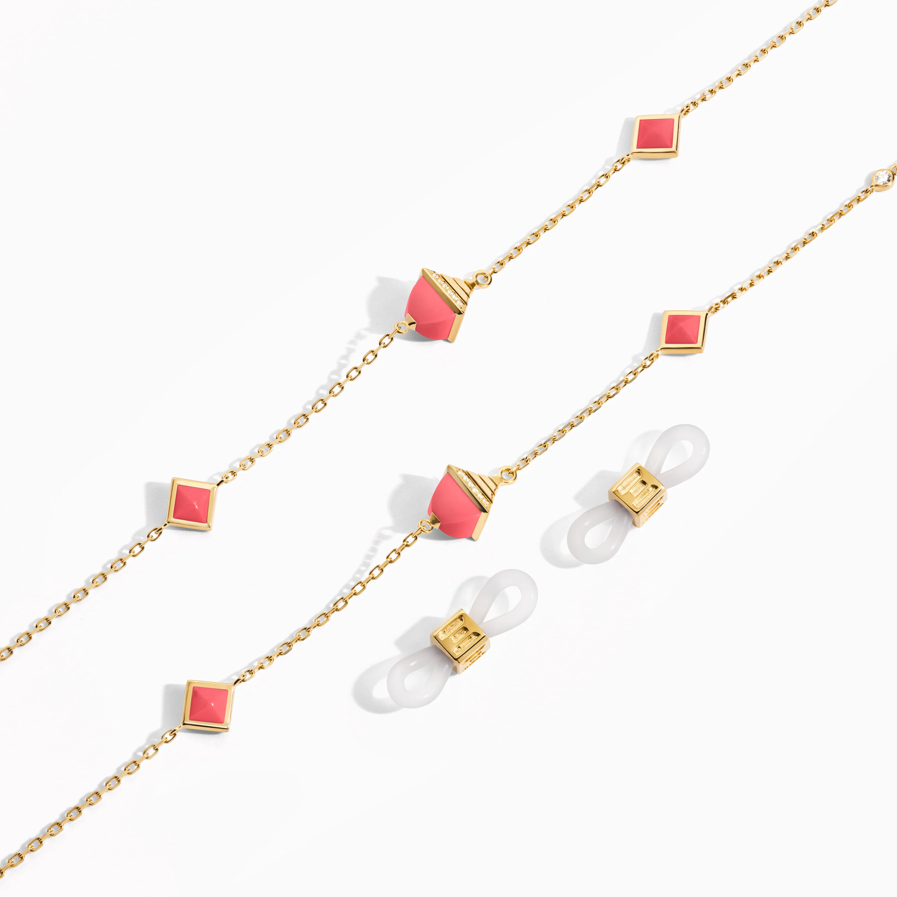Cleo Convertible Long Necklace / Eye Glass Chain - Image 16