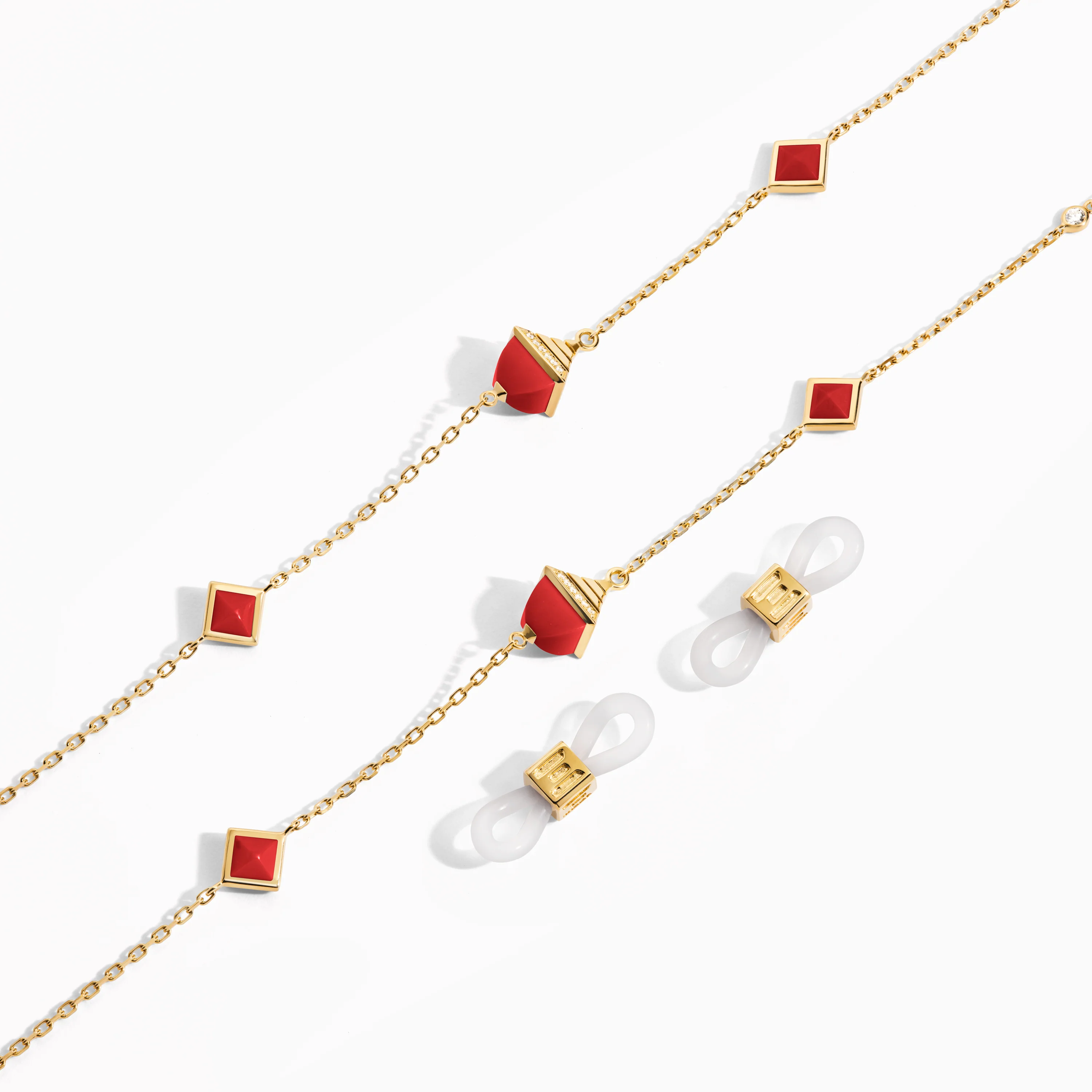 Cleo Convertible Long Necklace / Eye Glass Chain - Image 19
