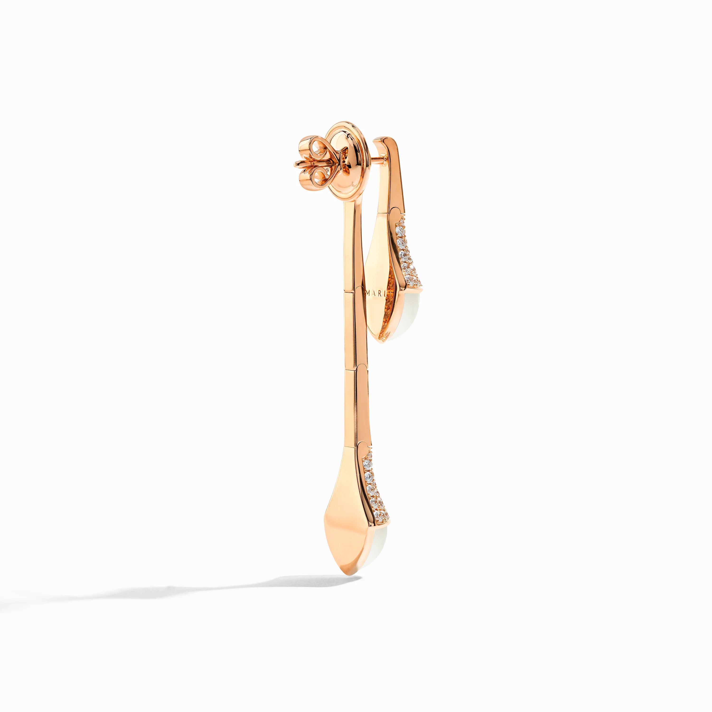 Cleo Diamond Drop Earrings - Image 16