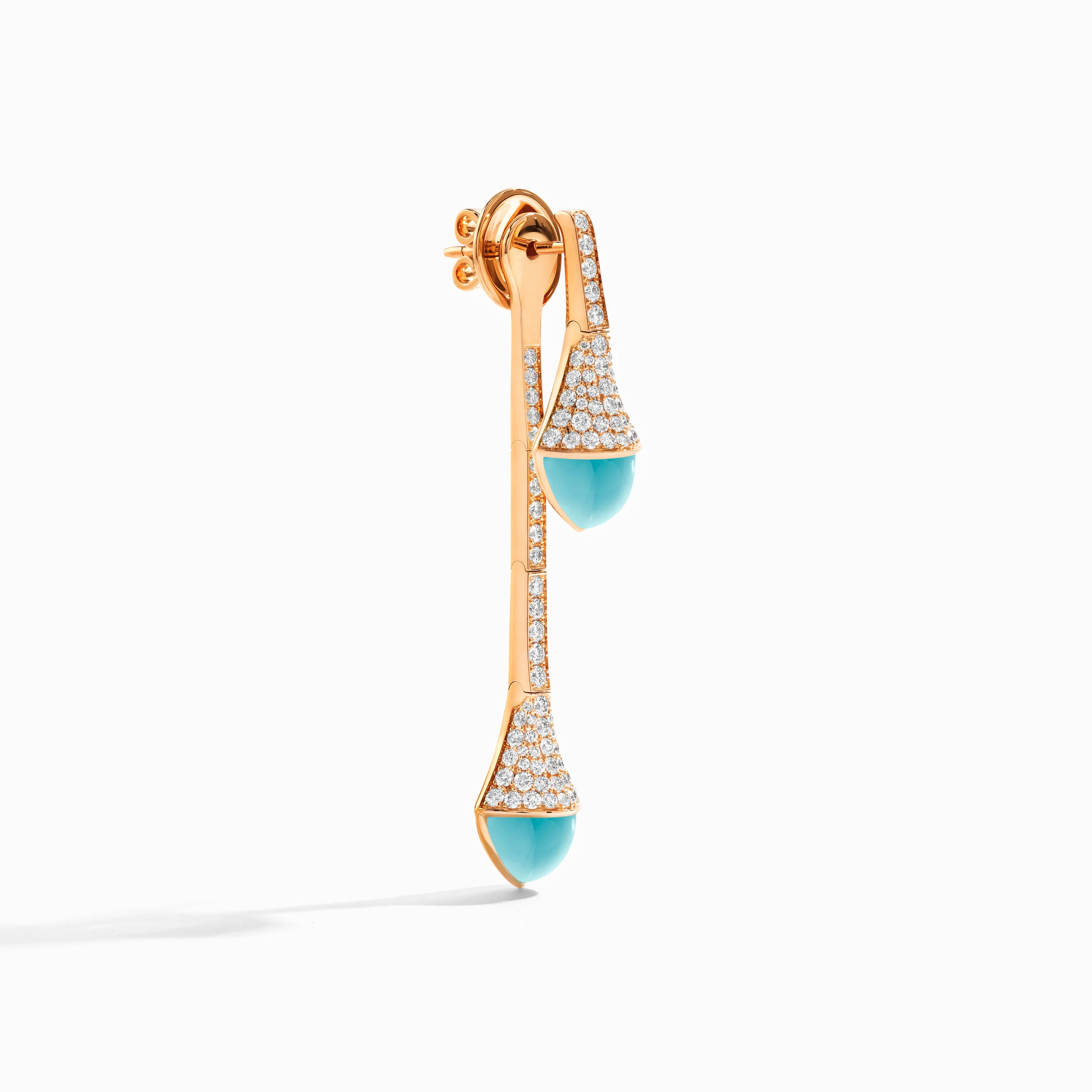 Cleo Diamond Drop Earrings - Image 6