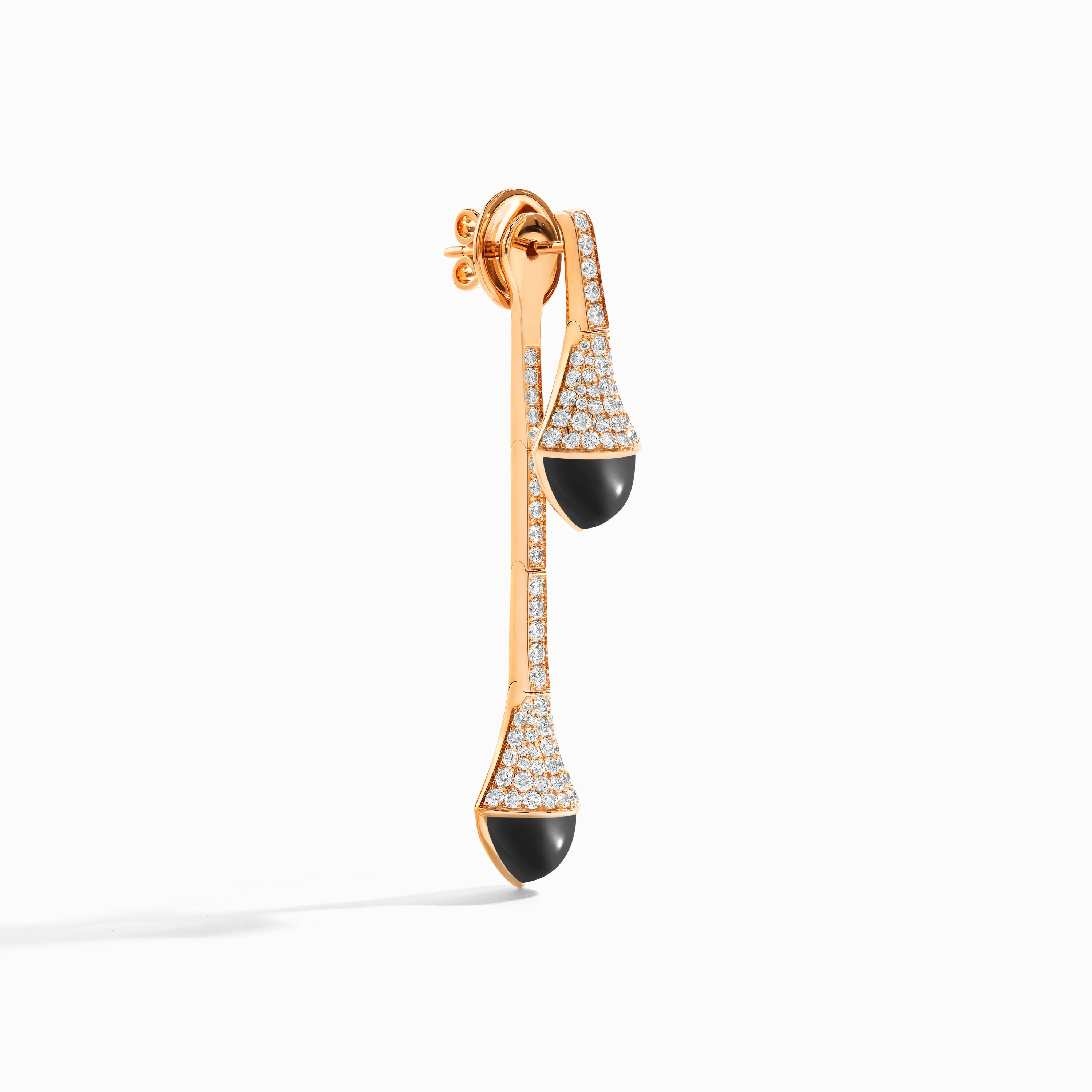 Cleo Diamond Drop Earrings - Image 9