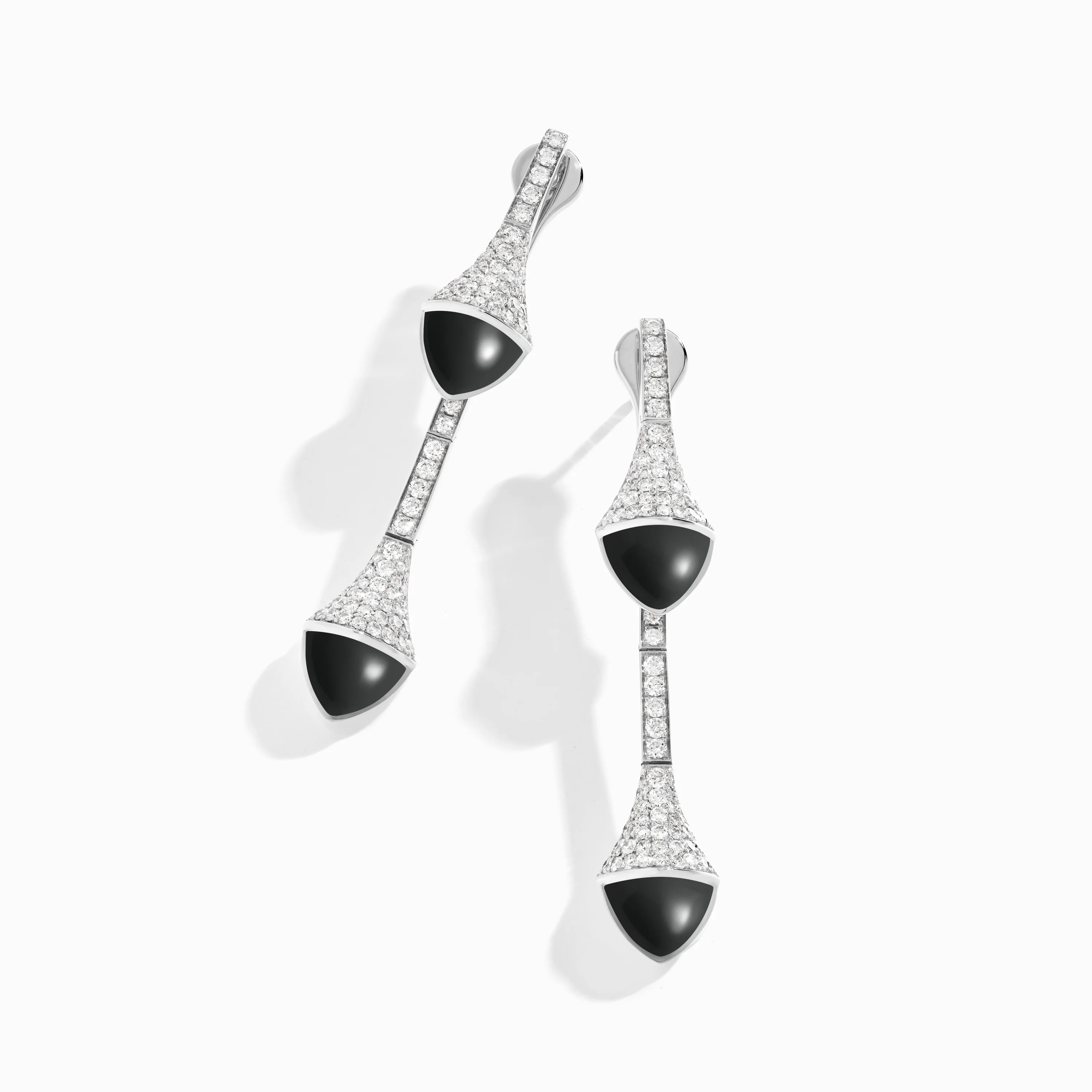 Cleo Diamond Drop Earrings - Image 11