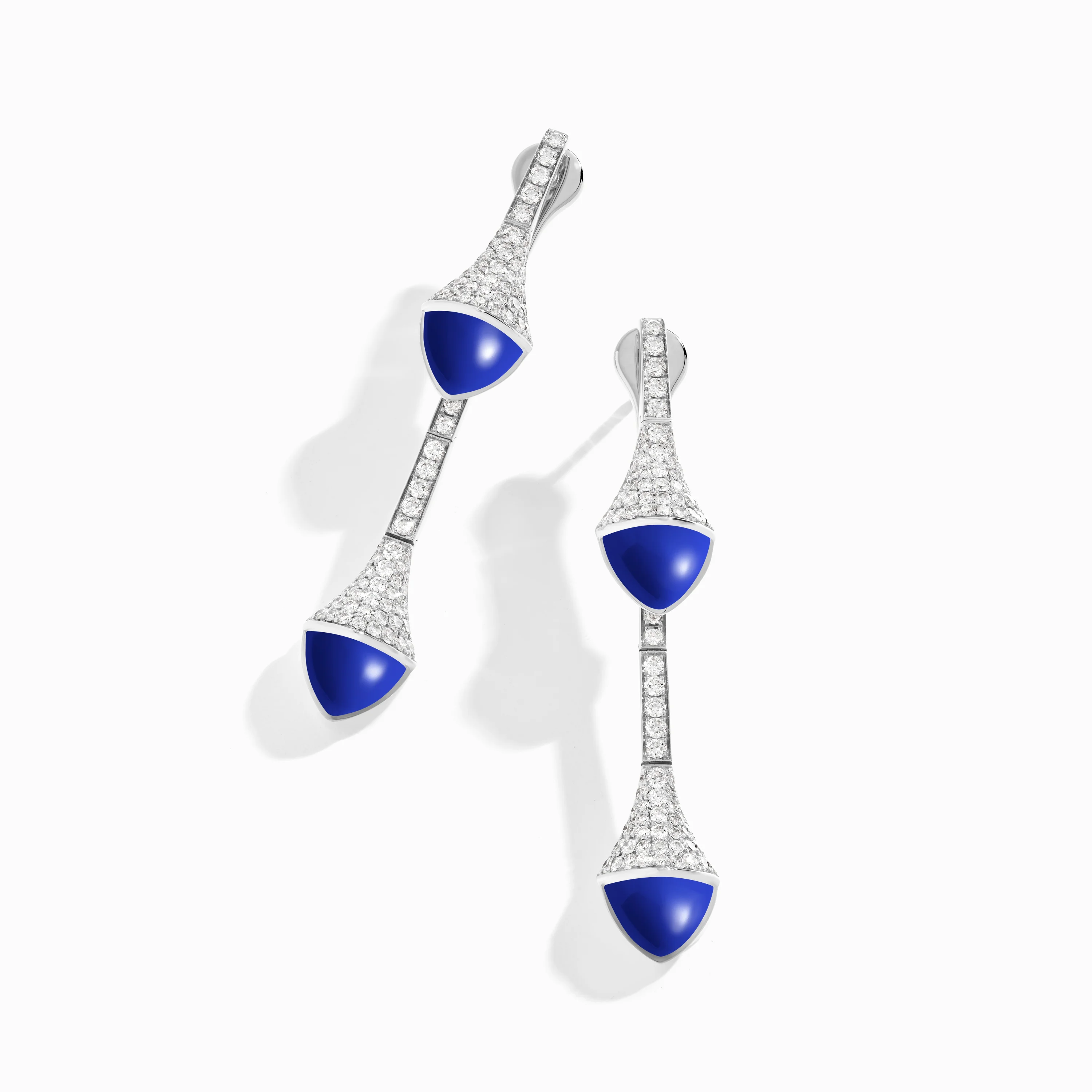 Cleo Diamond Drop Earrings - Image 14