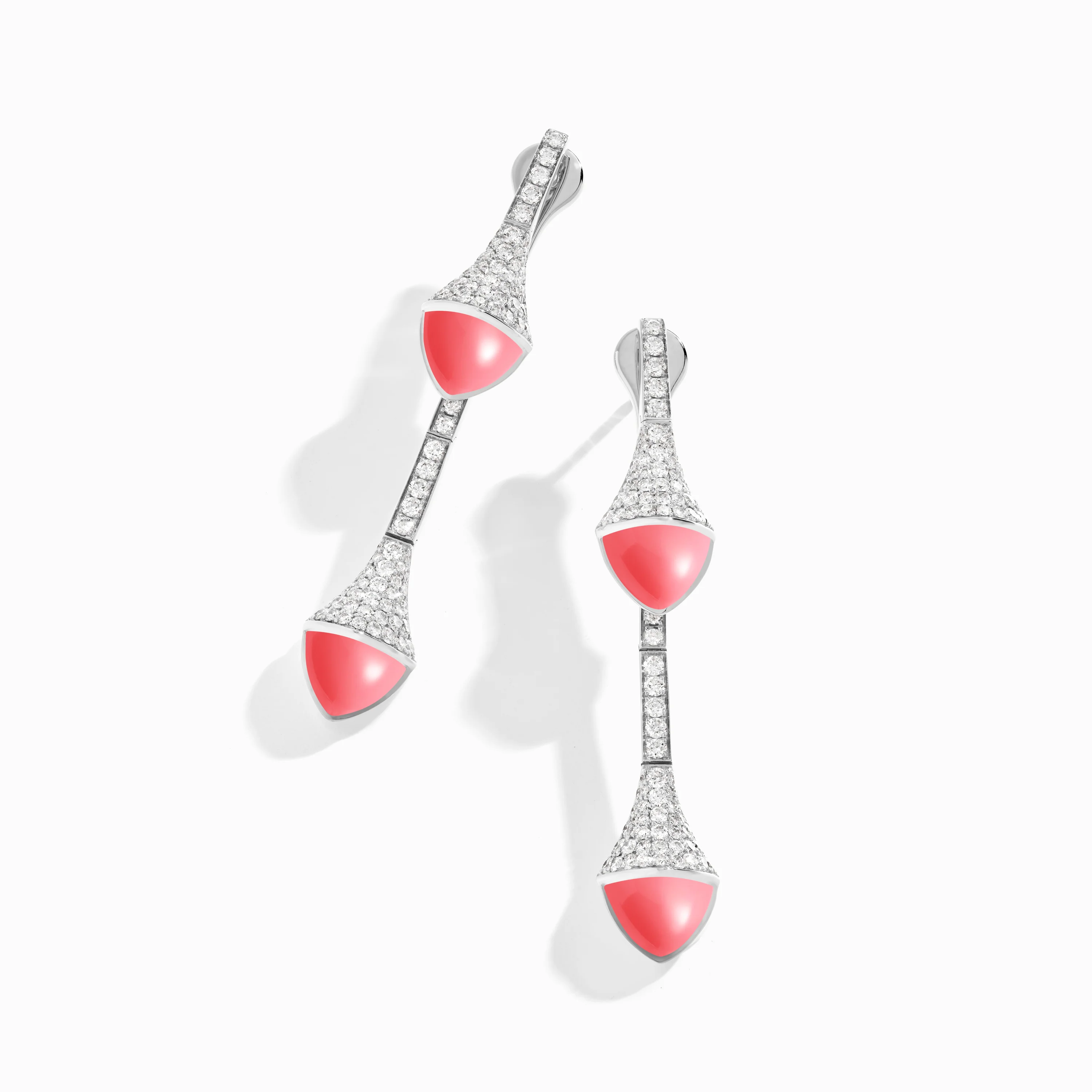 Cleo Diamond Drop Earrings - Image 20