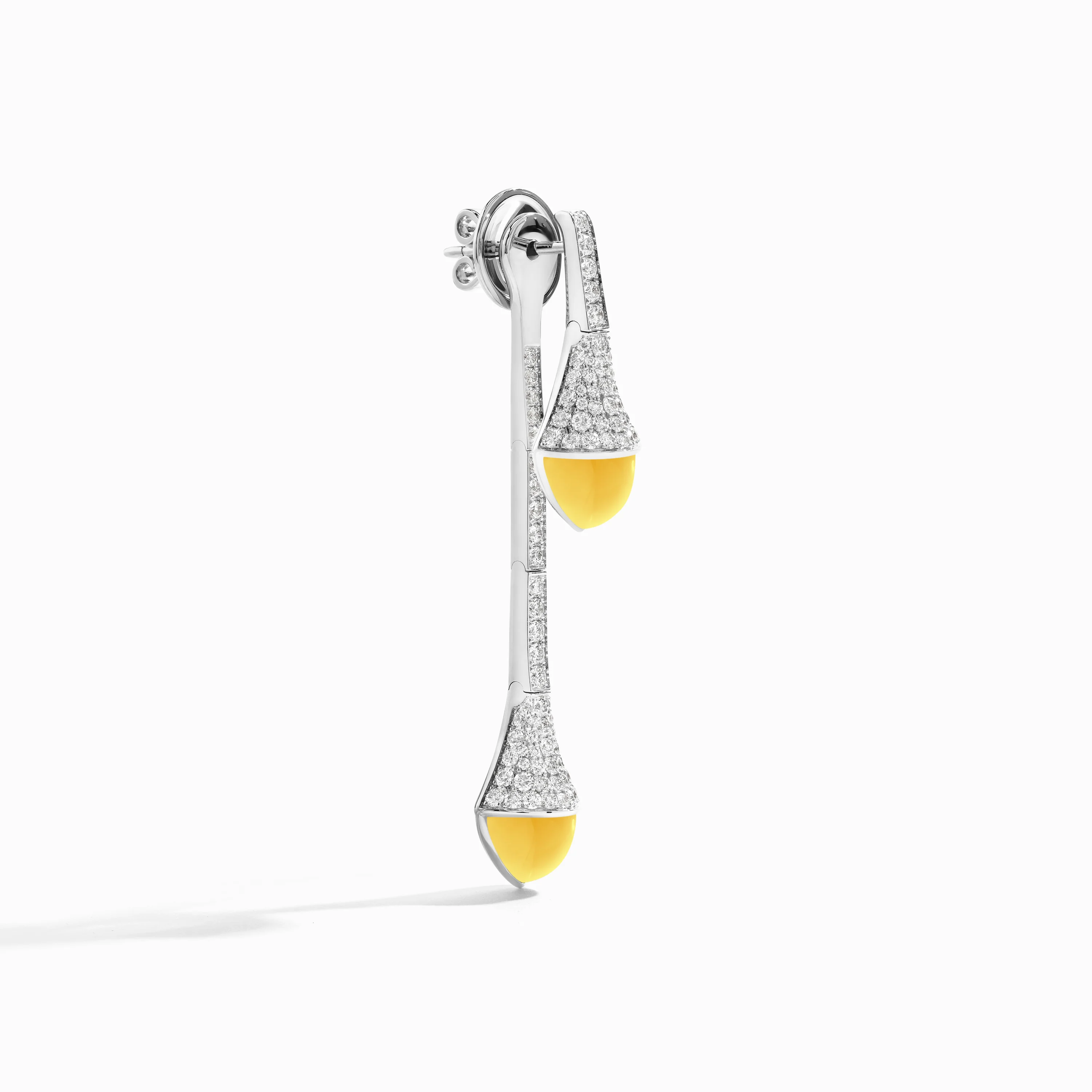 Cleo Diamond Drop Earrings - Image 36