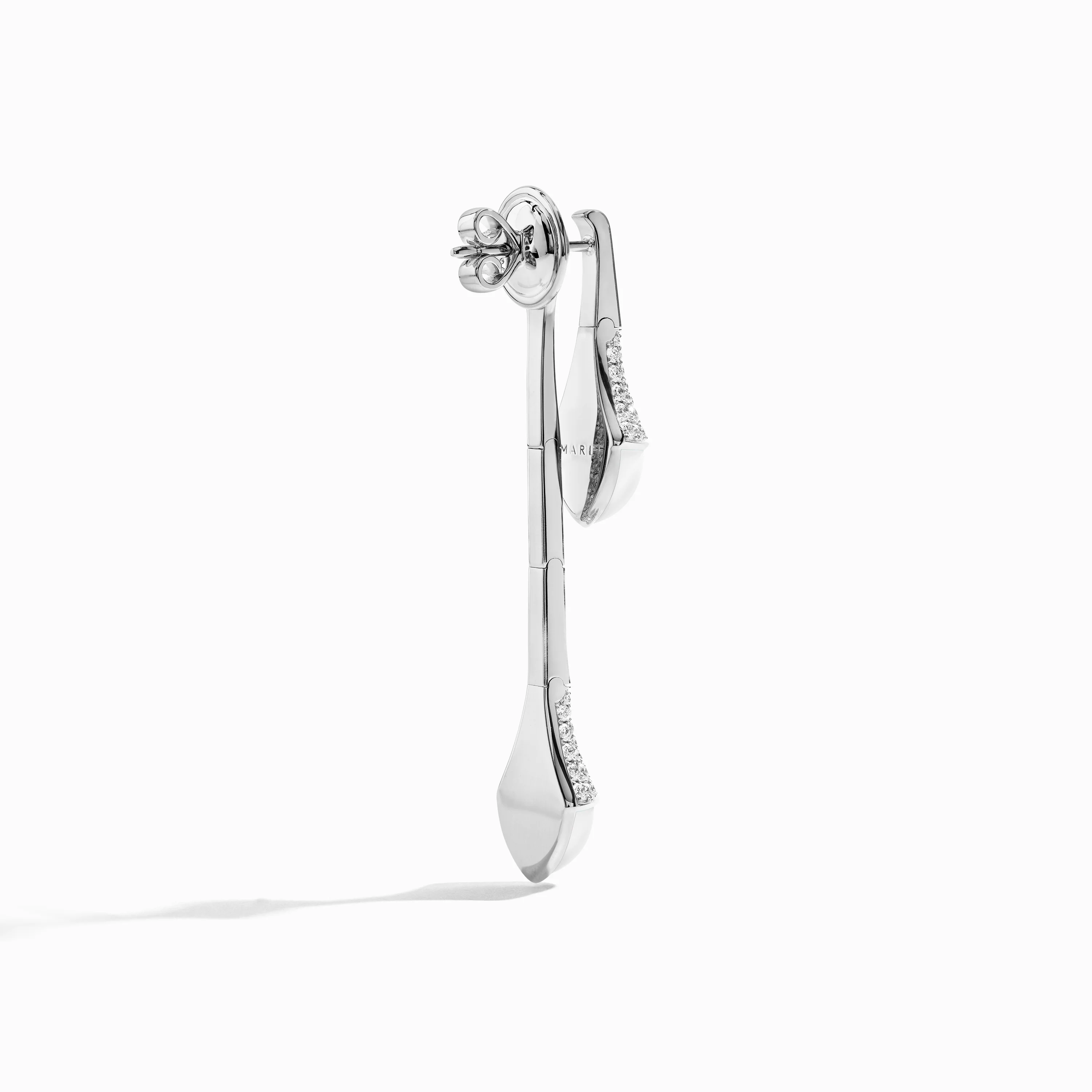 Cleo Diamond Drop Earrings - Image 7