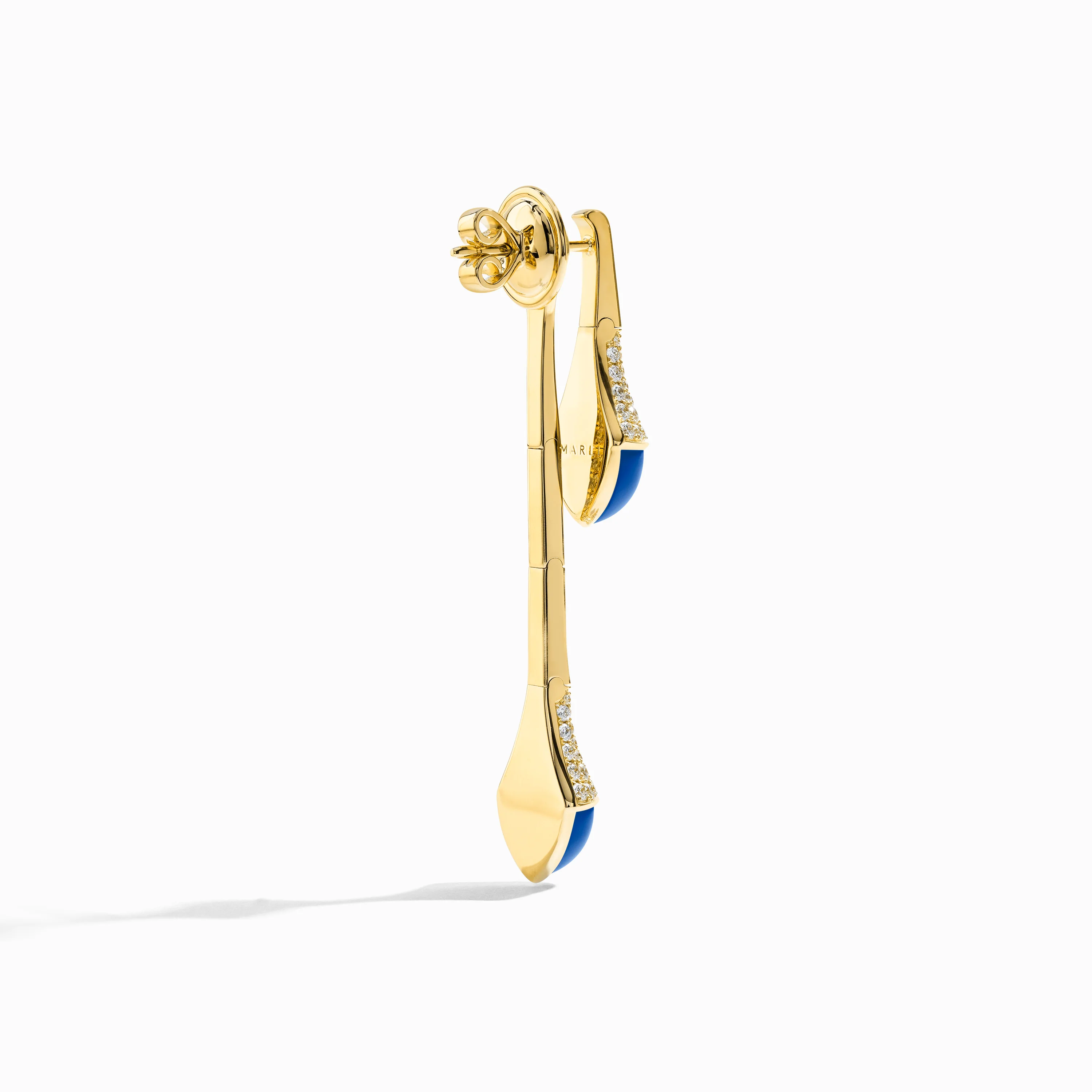 Cleo Diamond Drop Earrings - Image 13