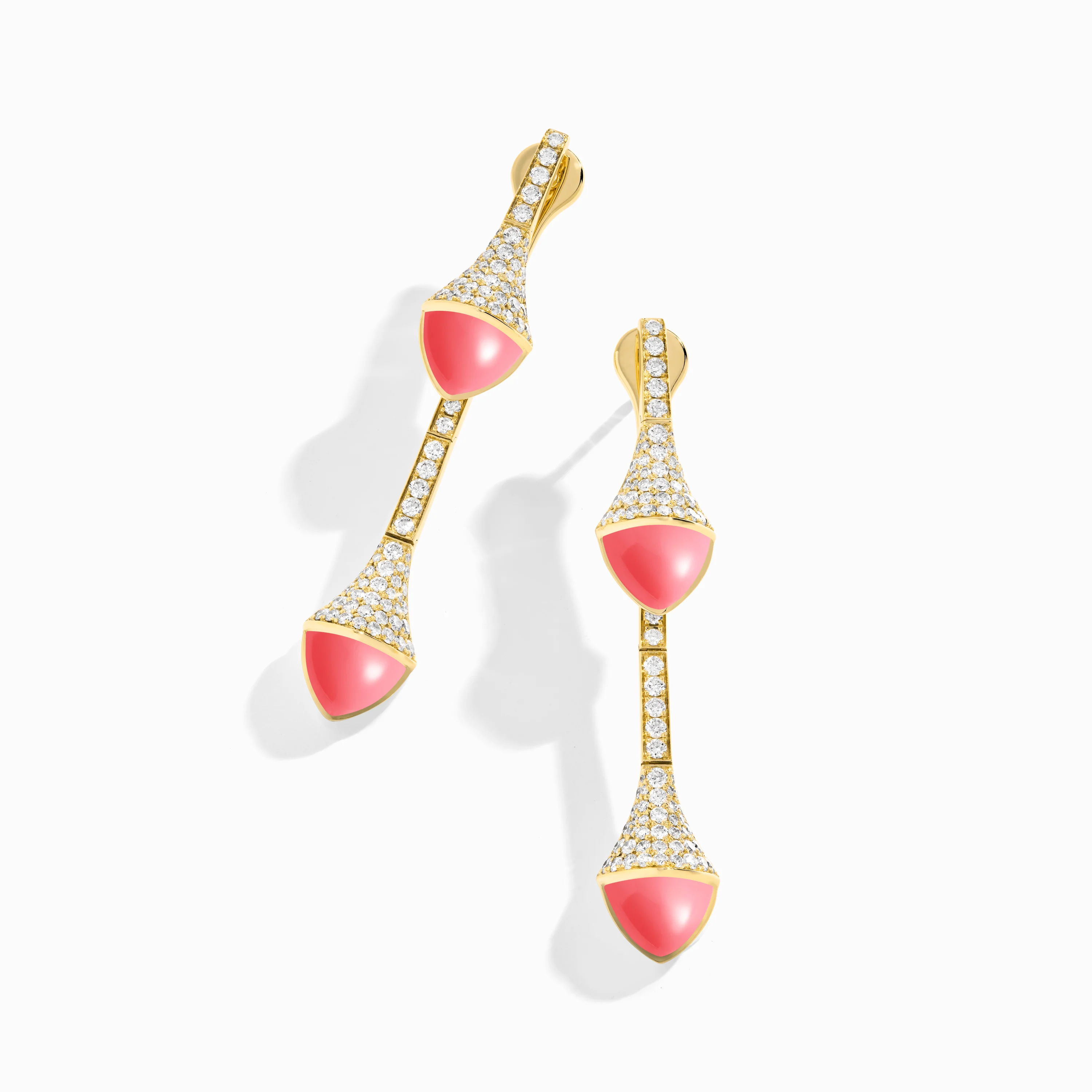 Cleo Diamond Drop Earrings - Image 14