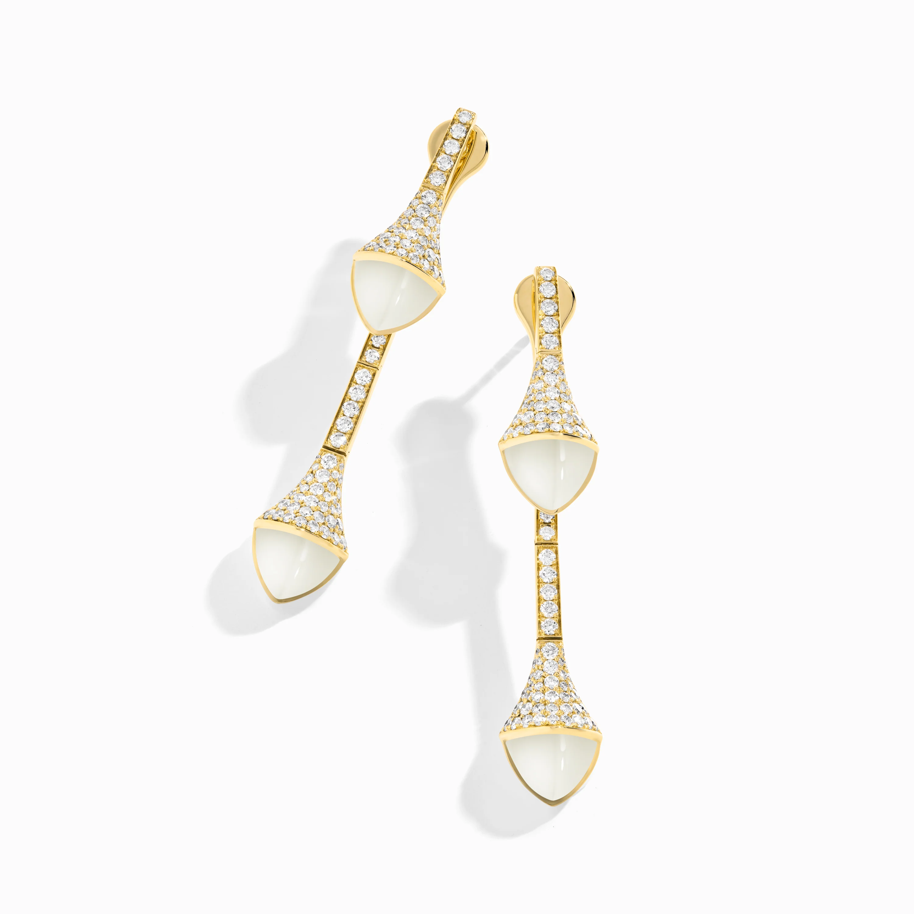Cleo Diamond Drop Earrings - Image 20