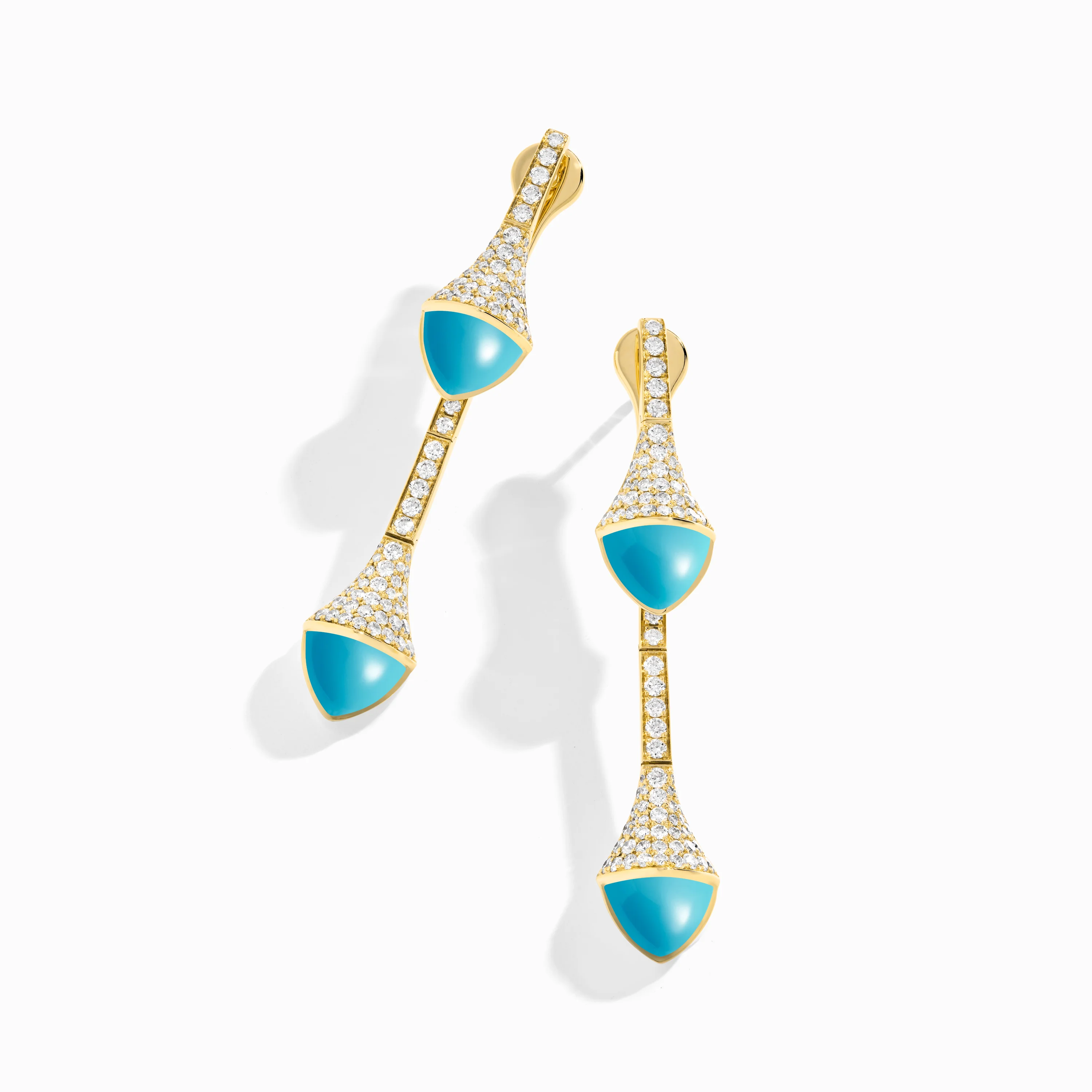 Cleo Diamond Drop Earrings - Image 29