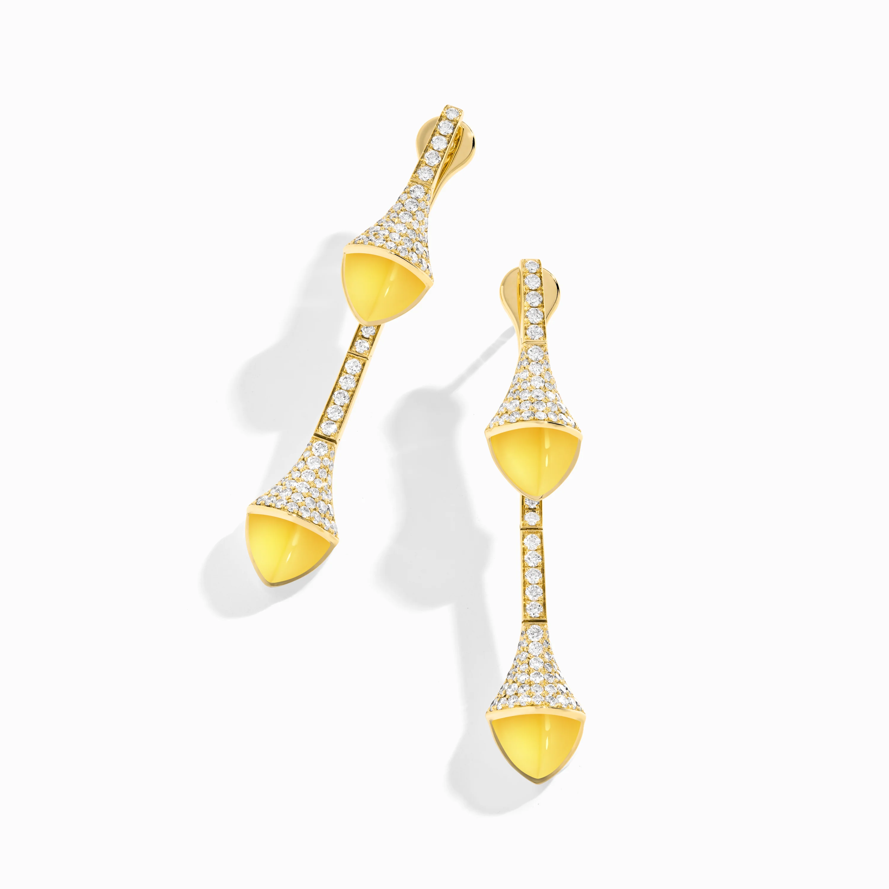 Cleo Diamond Drop Earrings - Image 35