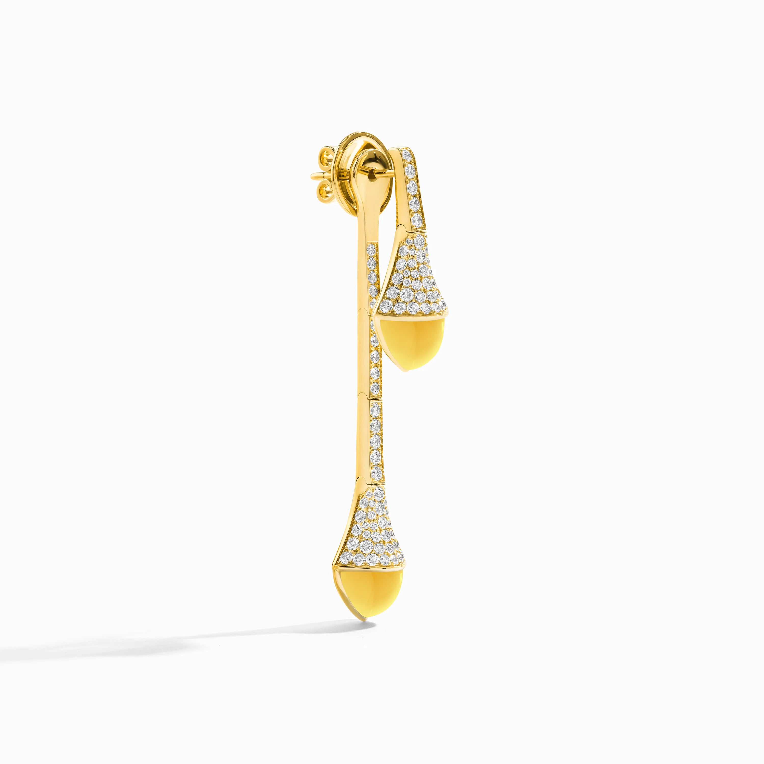Cleo Diamond Drop Earrings - Image 36