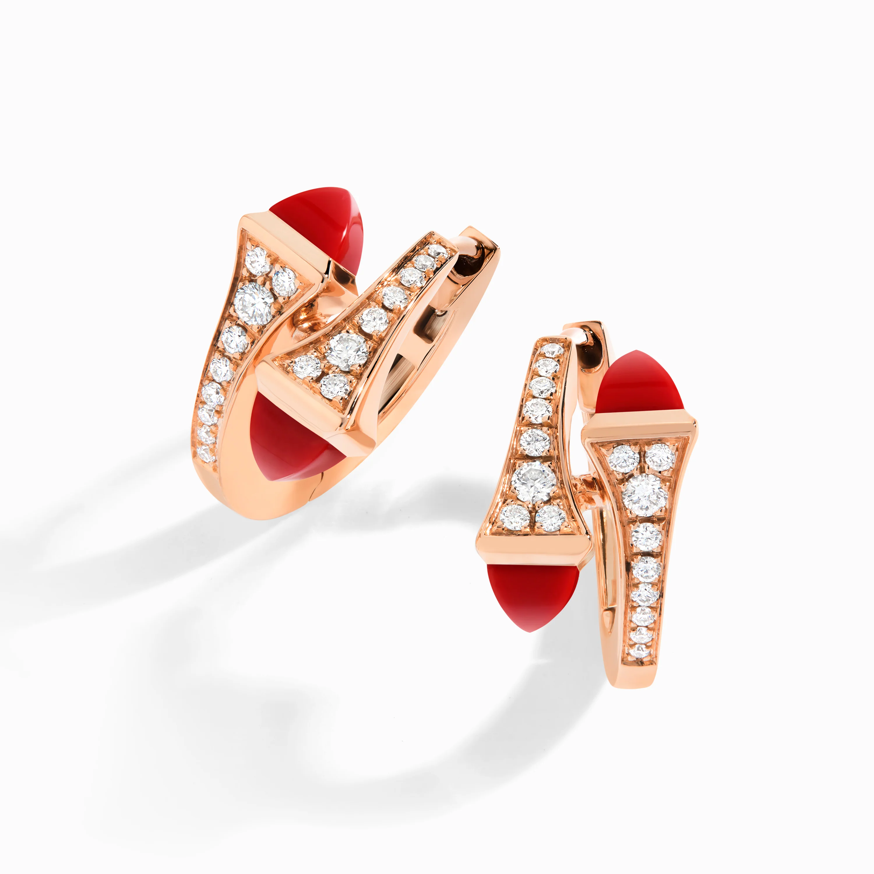 Cleo Diamond Huggie Earrings - Image 10
