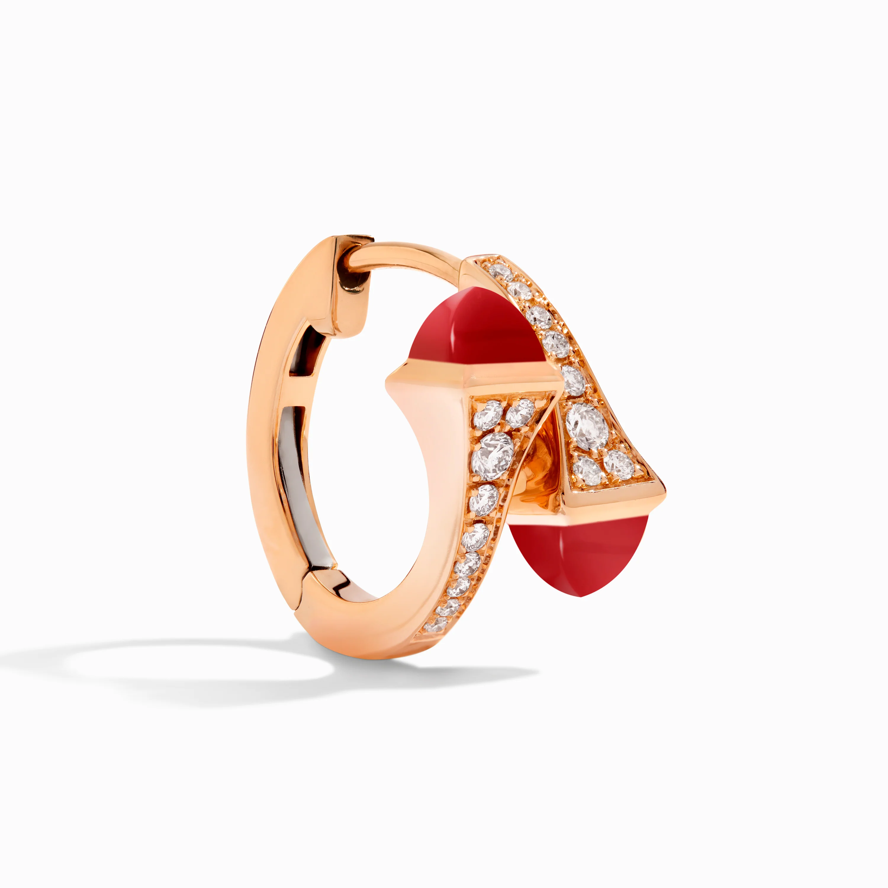 Cleo Diamond Huggie Earrings - Image 11